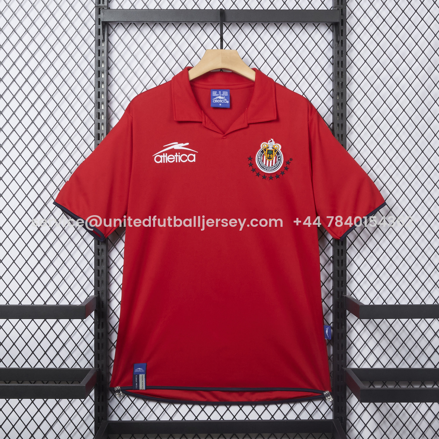 foot-Retro Chivas de Guadalajara 2003-04 Third Red Jersey