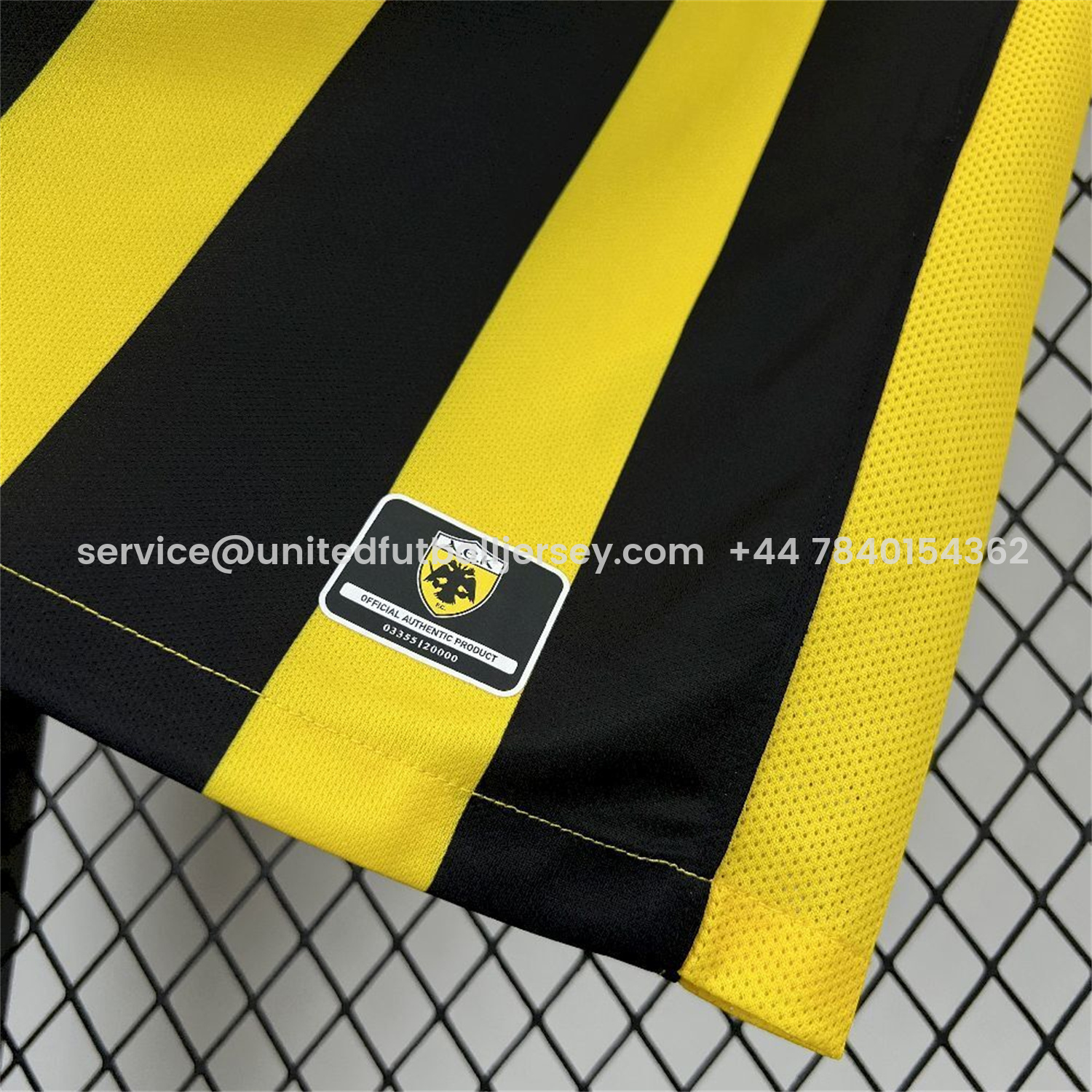 foot-AEK Athens 25-26 Home Yellow Jersey - Fans Version