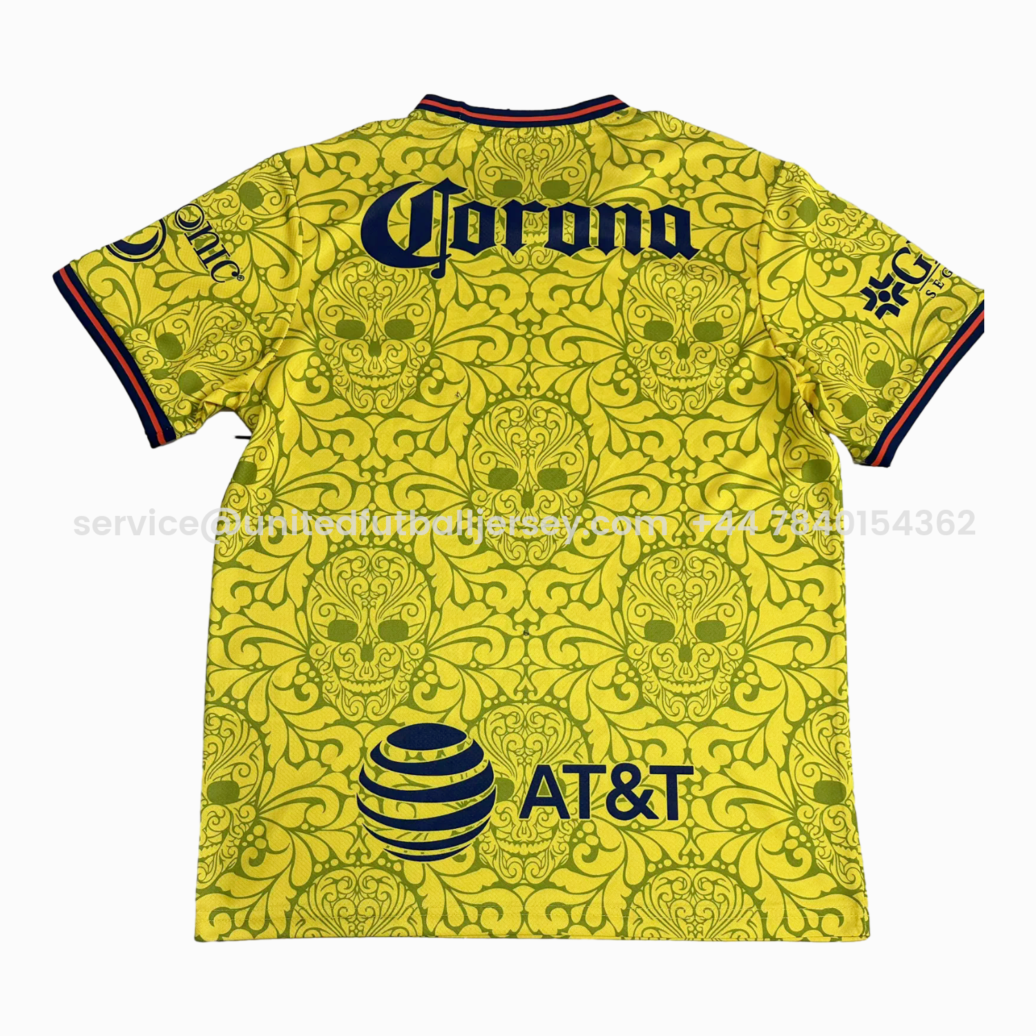 foot-Club América 25-26 Día de Muertos Yellow Jersey - Fans Version