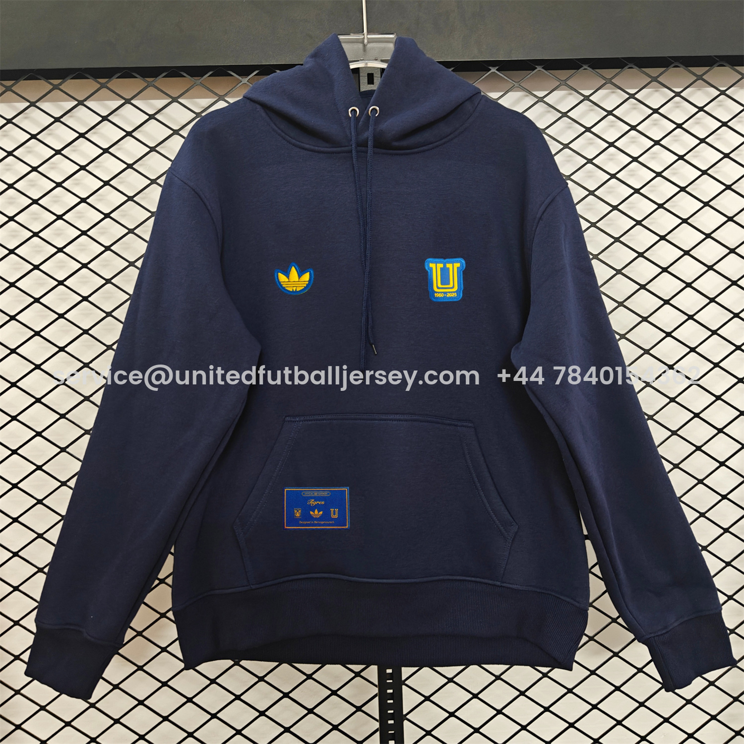 foot-Tigres UANL 25-26 Originals Terrace Icon Unisex Pullover Hoodie