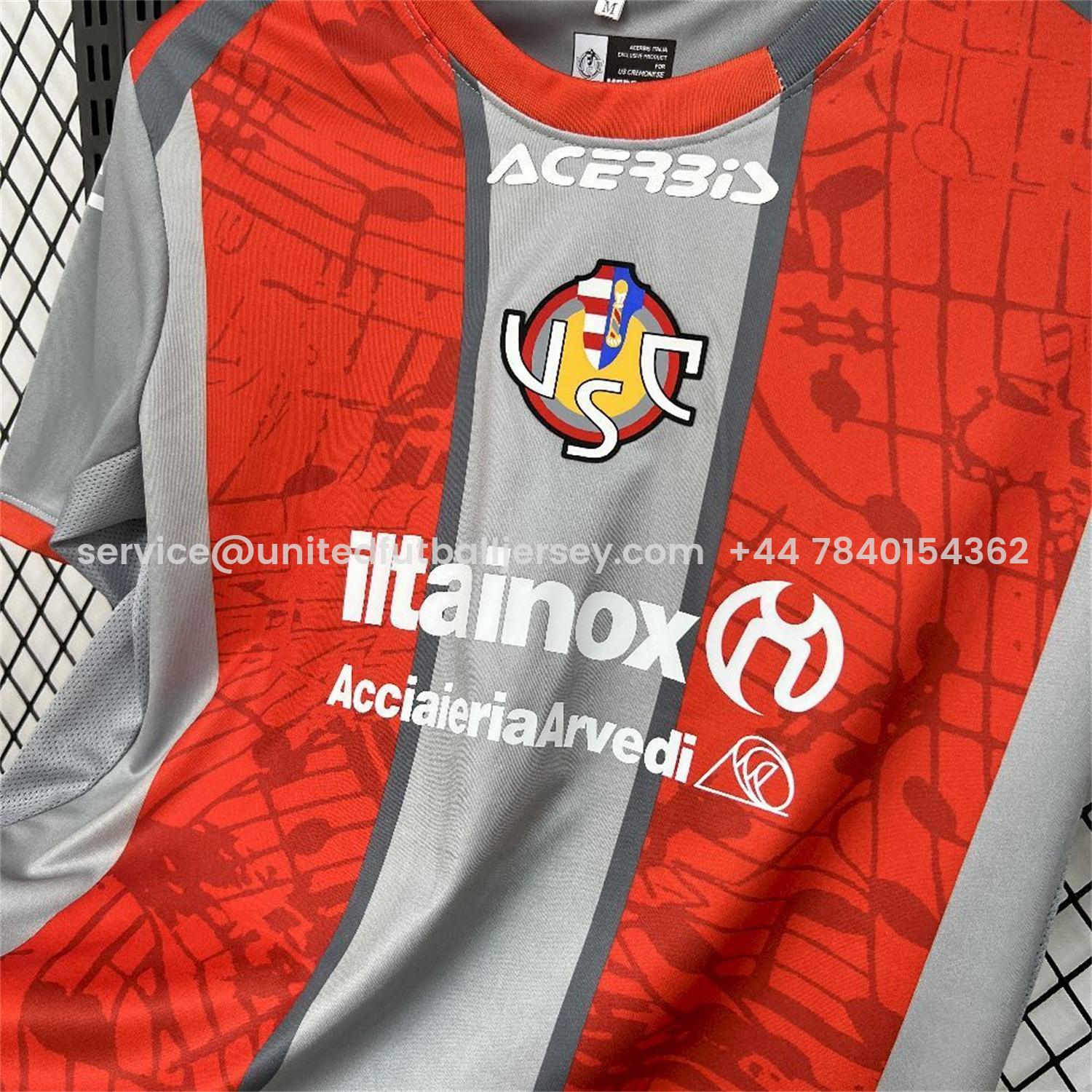 foot-Cremonese 25-26 Home Jersey - Fans Version
