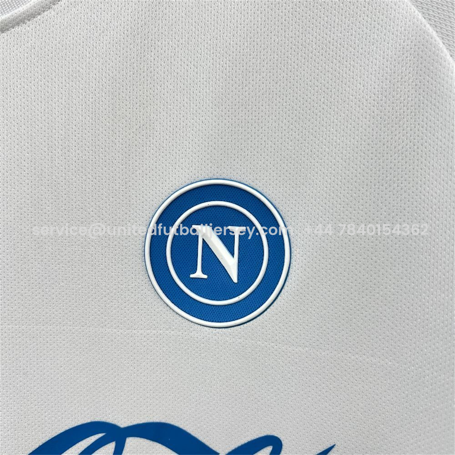 foot-Napoli 25-26 CocaCola White Special Jersey - Fans Version