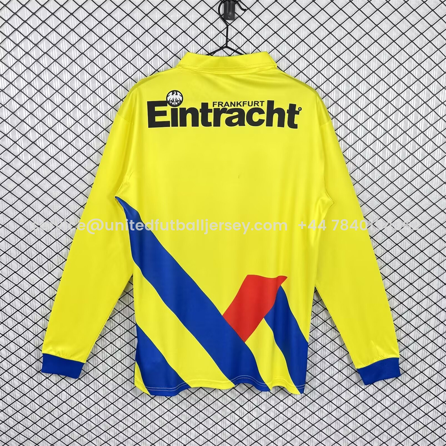 foot-Retro Frankfurt 1993-95 Away Long Sleeves Jersey