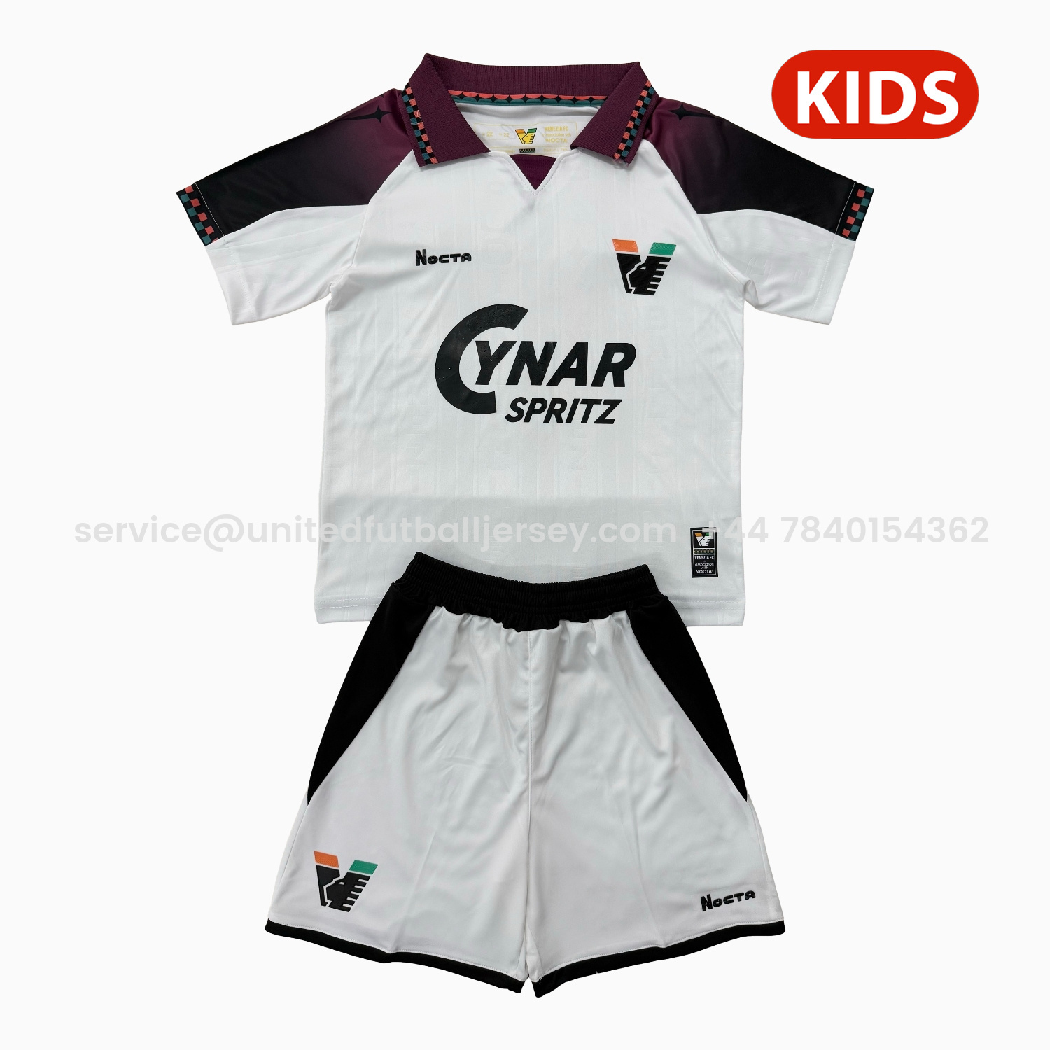 foot-Venezia FC 25-26 Away Kids Kit