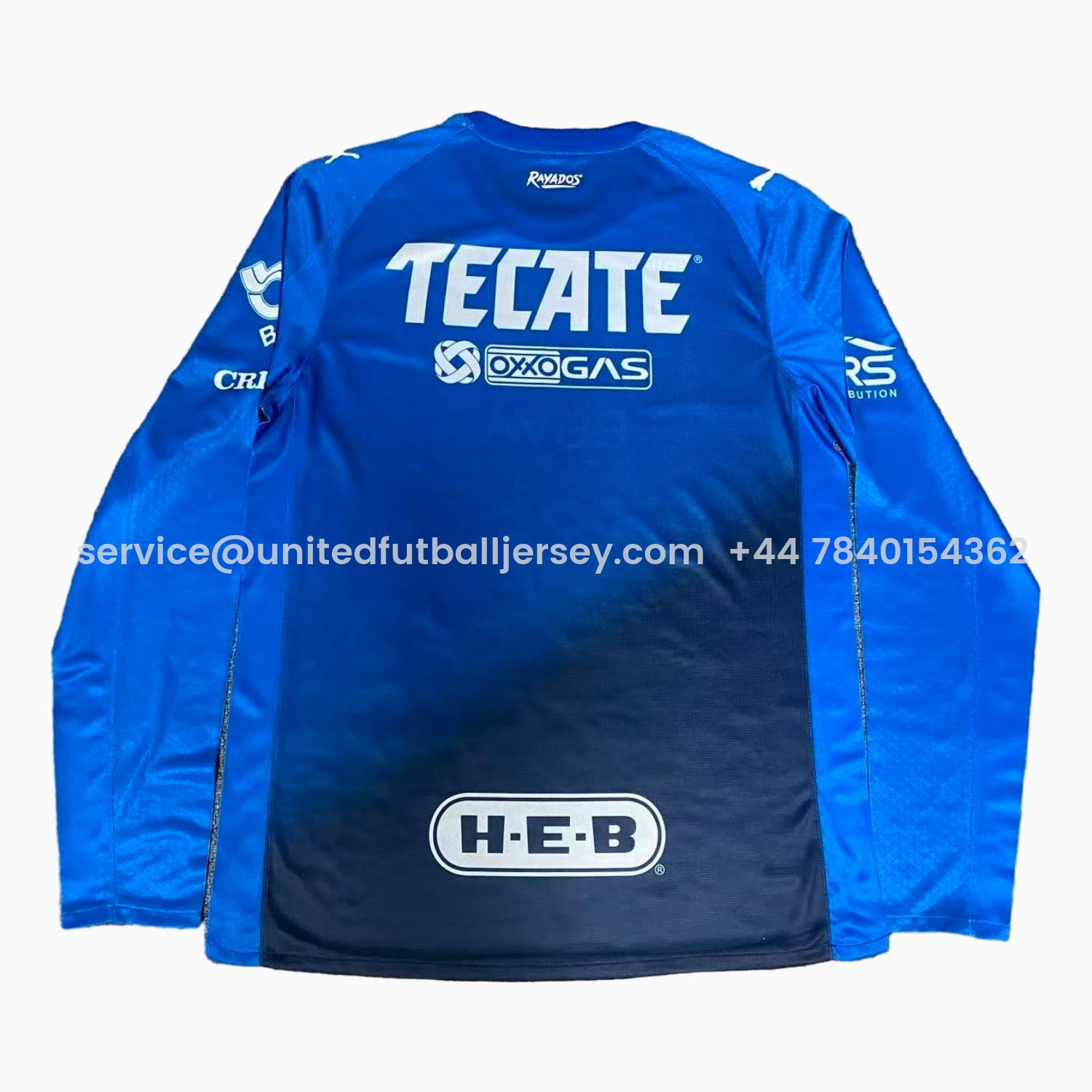 foot-Rayados Monterrey 25-26 Third Blue Long Sleeves Jersey - Player Version