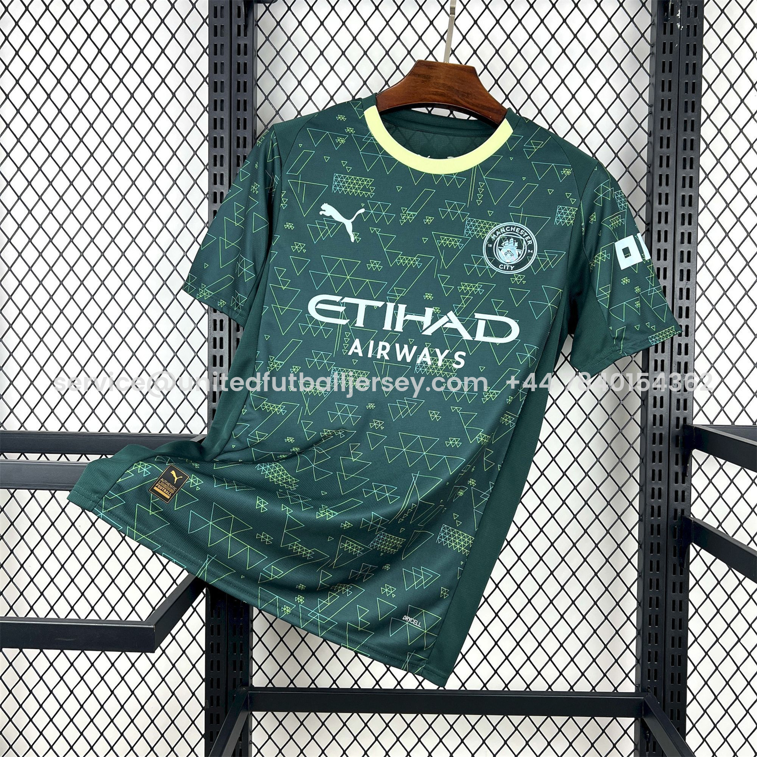 foot-Manchester City 25-26 Fourth Green Jersey - Fans Version