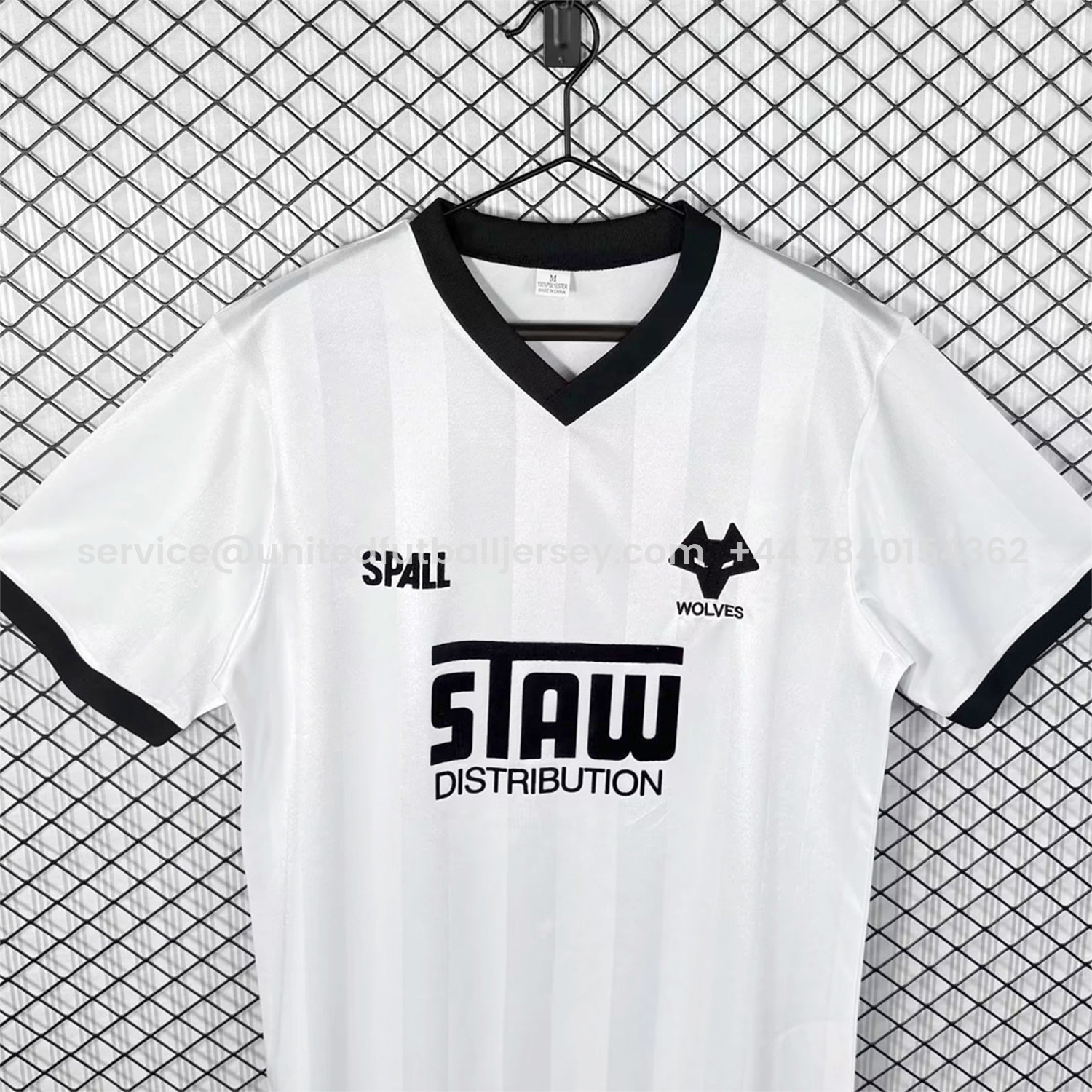 foot-Retro Wolverhampton Wanderers Wolves 1986-88 Away Jersey