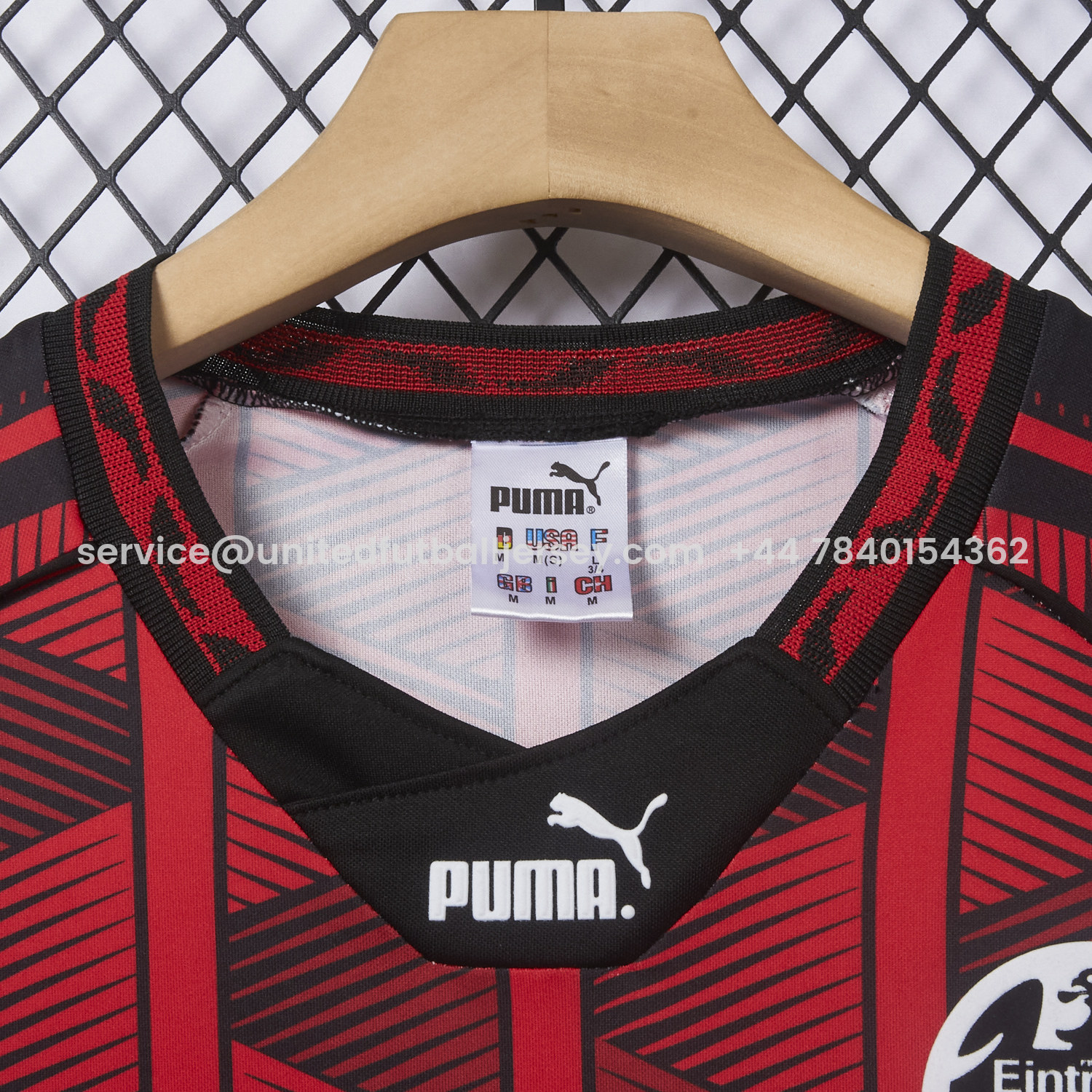 foot-Retro Frankfurt 1995-96 Home Jersey