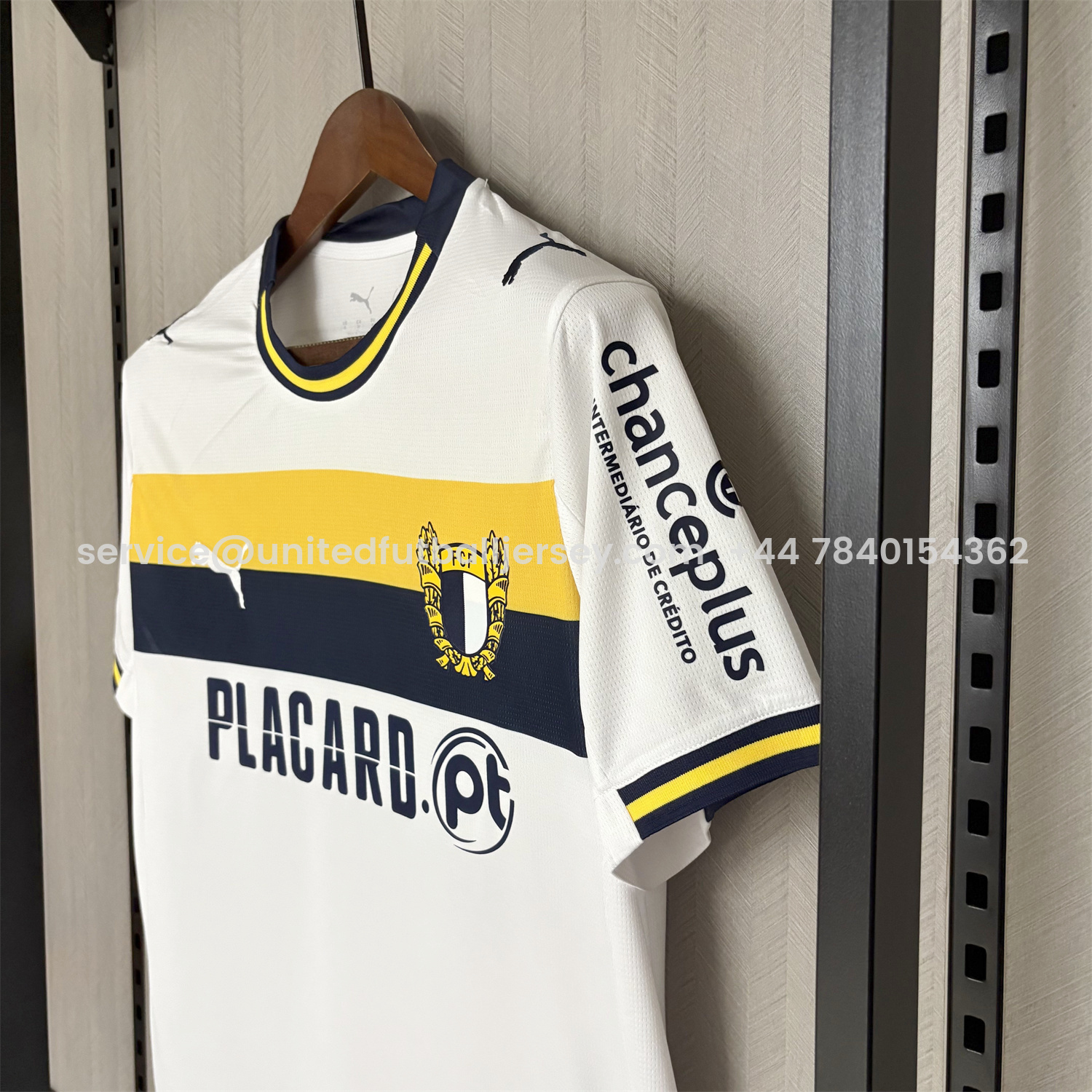 foot-FC Famalicão 25-26 Home White Jersey - Fans Version