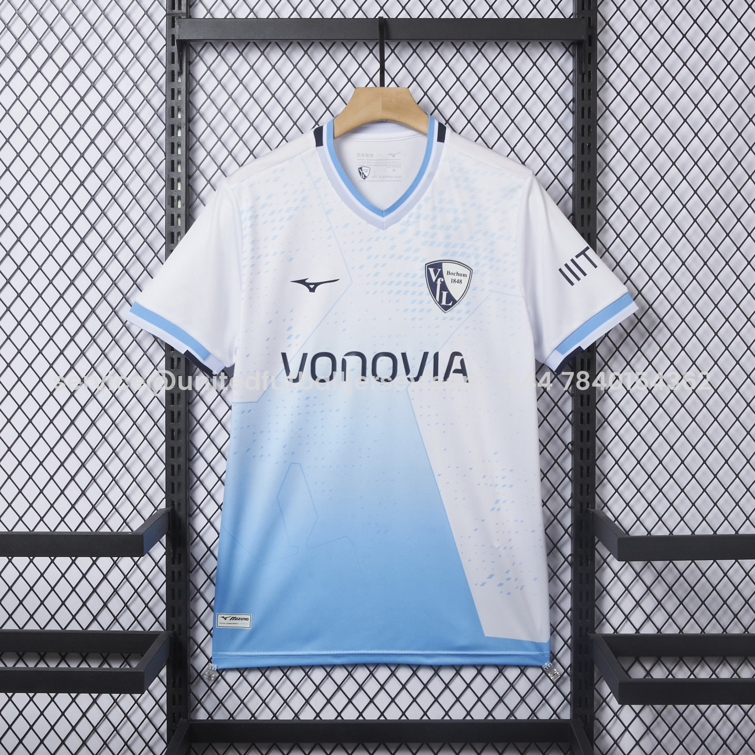 foot-VfL Bochum 25-26 Away White Jersey - Fans Version