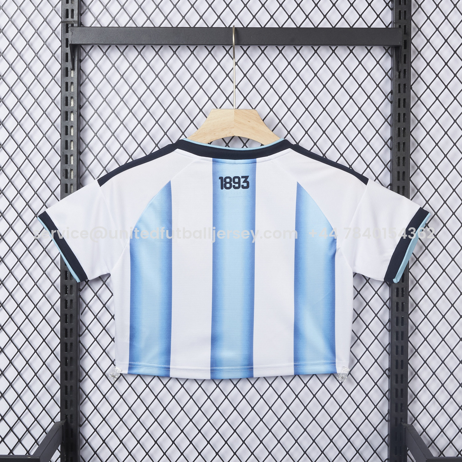 foot-Women's Argentina 2026 Home Cropped Jersey