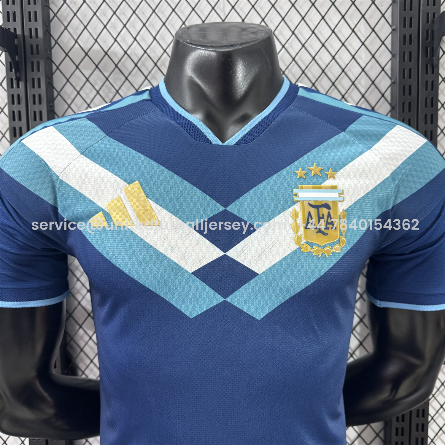 foot-Argentina 2026 Blue Shoulder Stripes Special Jersey - Player Version