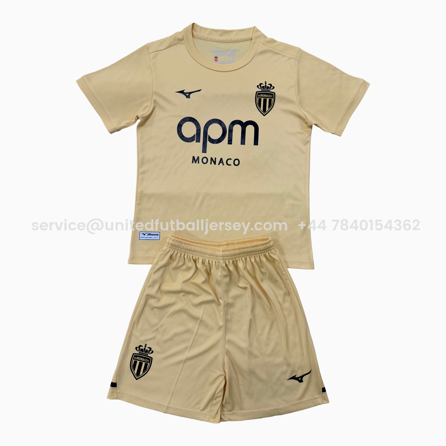 foot-AS Monaco 25-26 Third Men's Adult Jersey Set - Fans Version