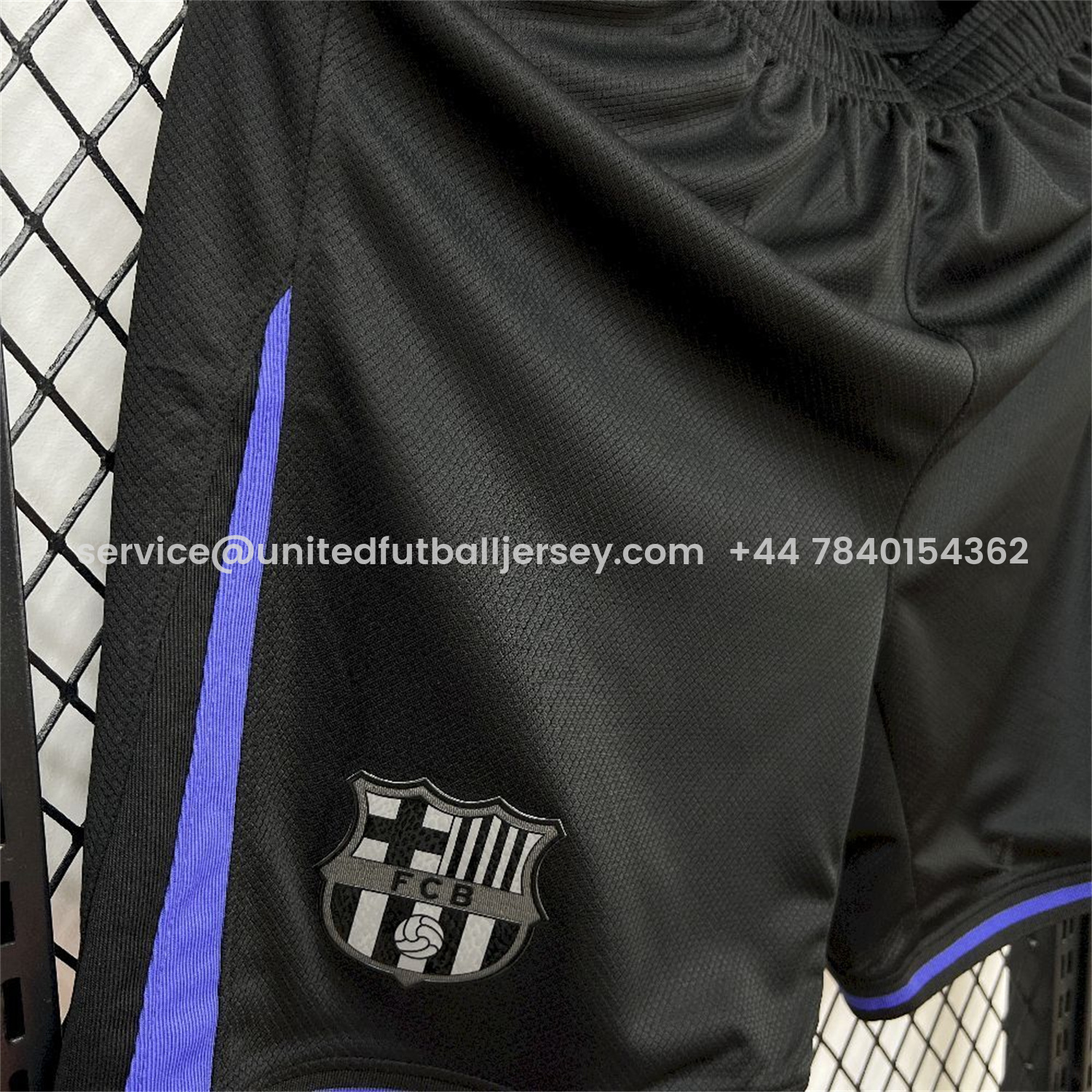foot-Barcelona 25-26 Away Black Shorts - Fans Version