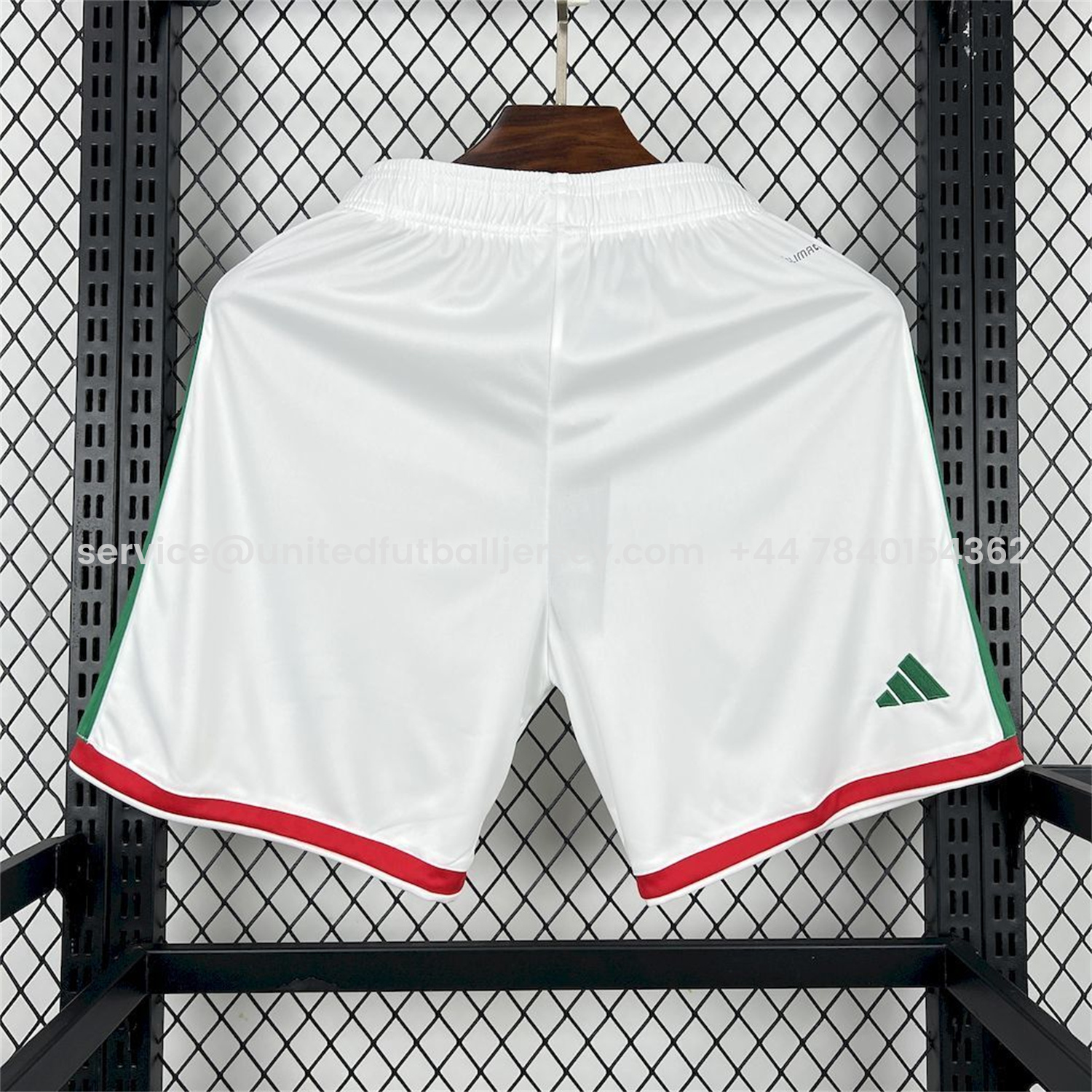 foot-Mexico 2026 Home White Shorts - Fans Version