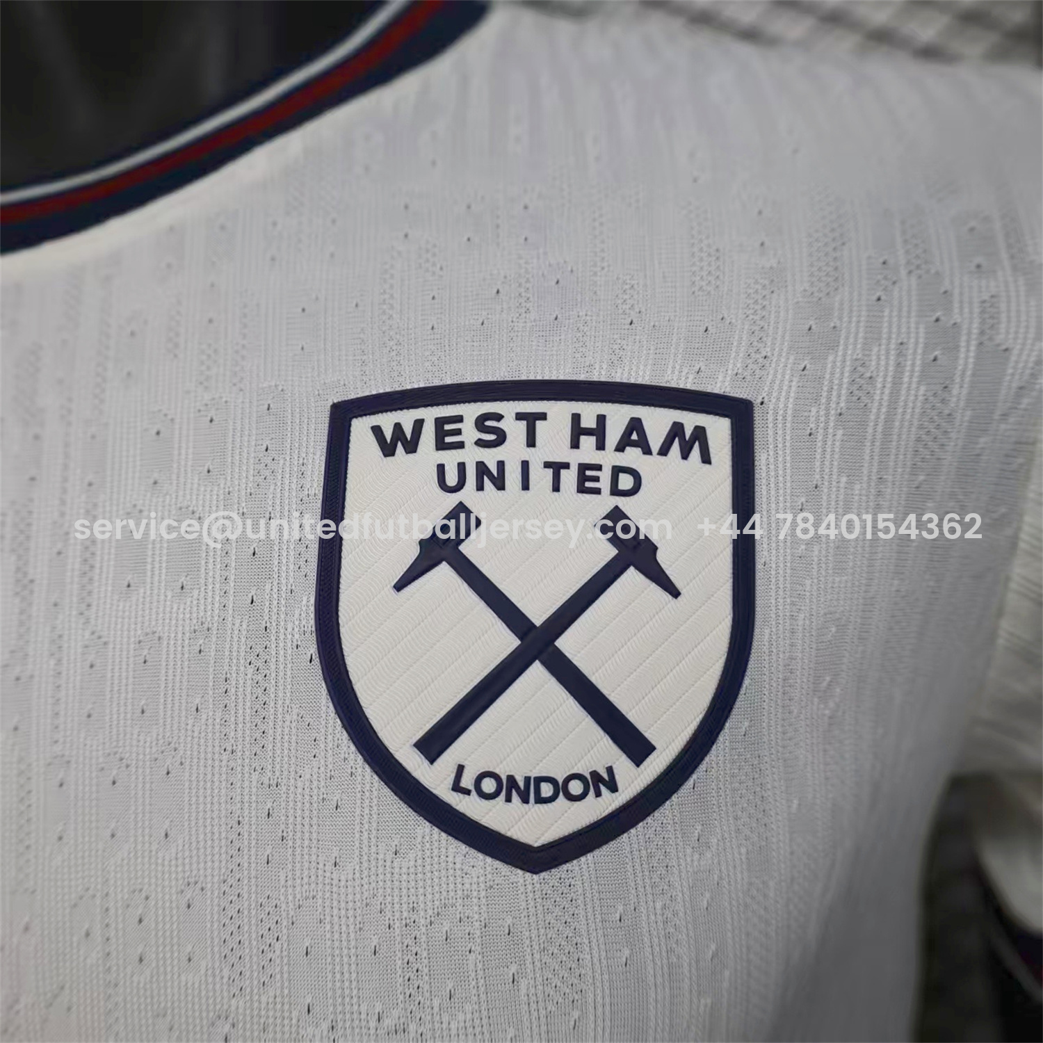 foot-West Ham United 25-26 Away Jersey - Player Version