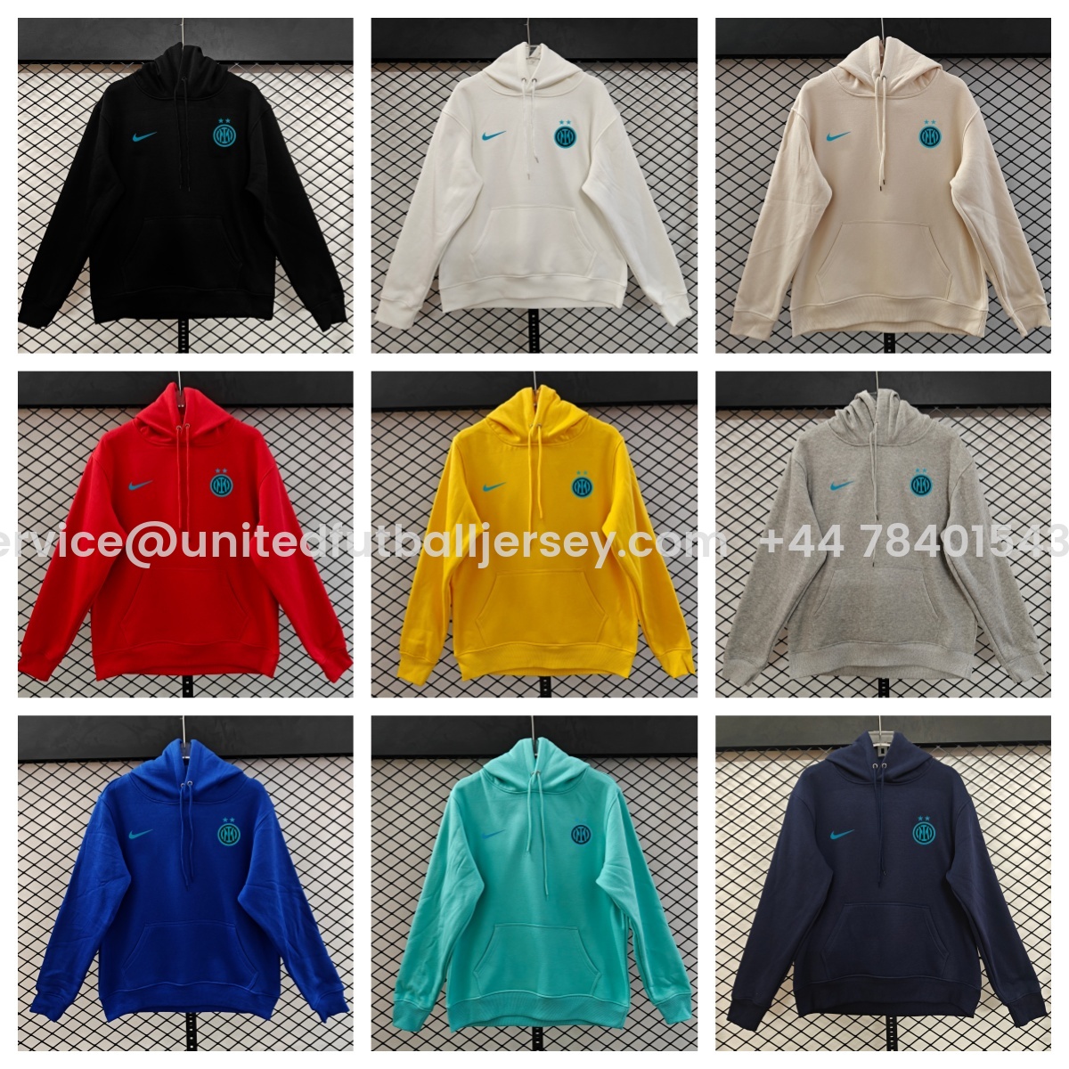 foot-Inter Milan 25-26 Third Blue Icon Unisex Pullover Hoodie