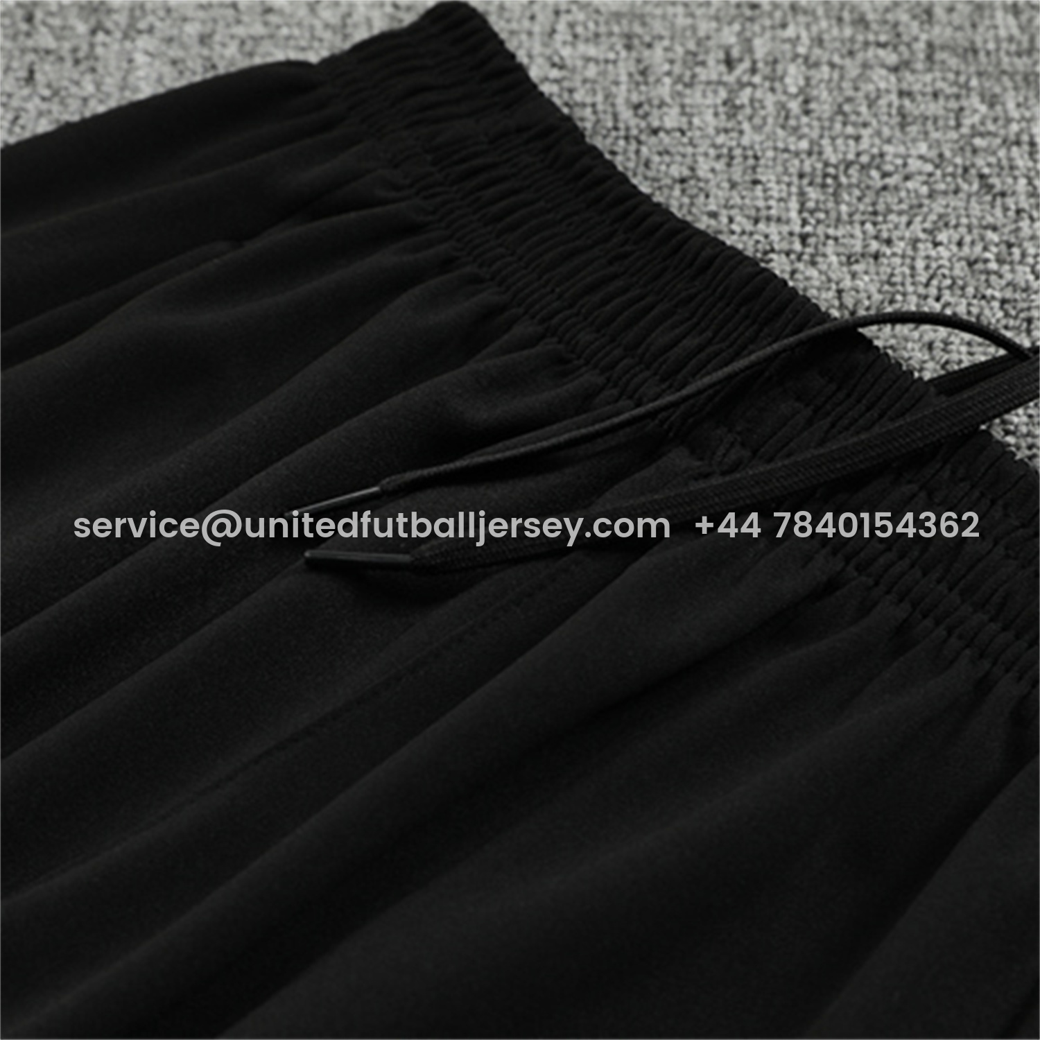 foot-Liver.pool 25-26 Kids Long Sleeve Training Set - Player Version - White Top & Black Pants