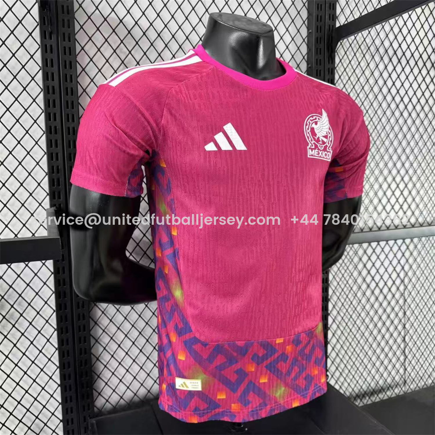 foot-Mexico 2026 Pink Goalkeeper Jersey - Player Version