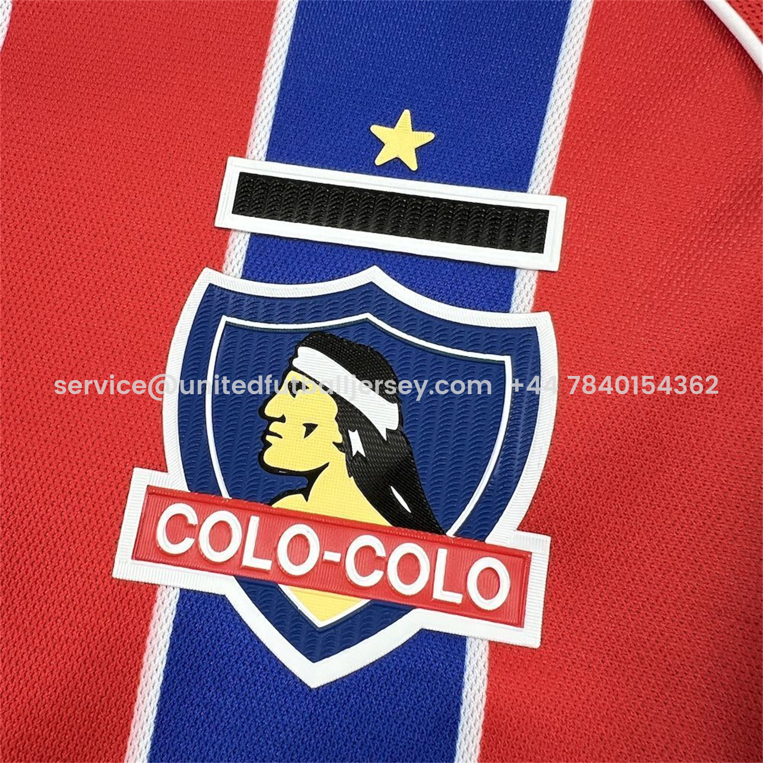foot-Colo Colo 25-26 Red And Blue Third Jersey - Fans Version