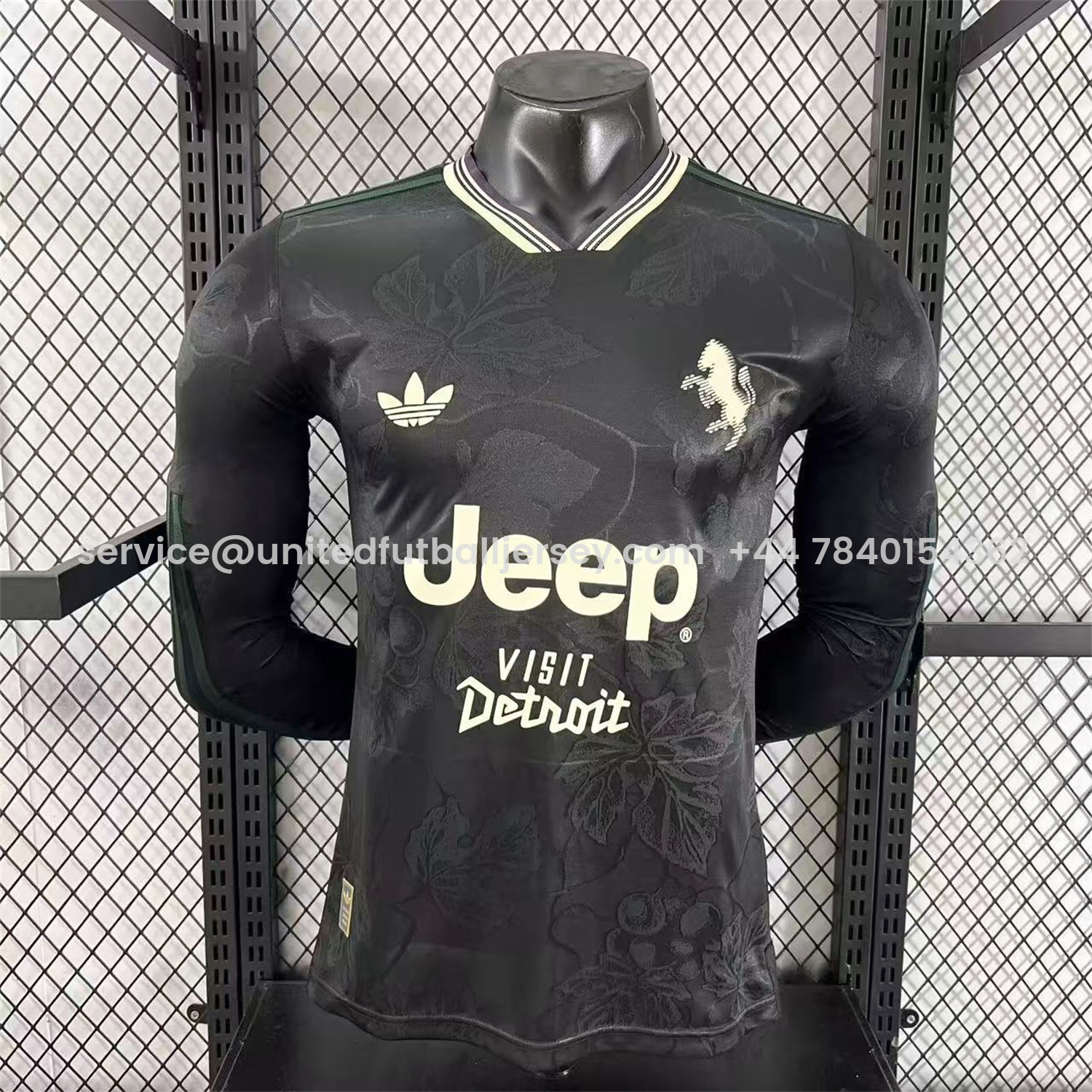 foot-Juventus 25-26 Third Black Long Sleeves Jersey - Player Version