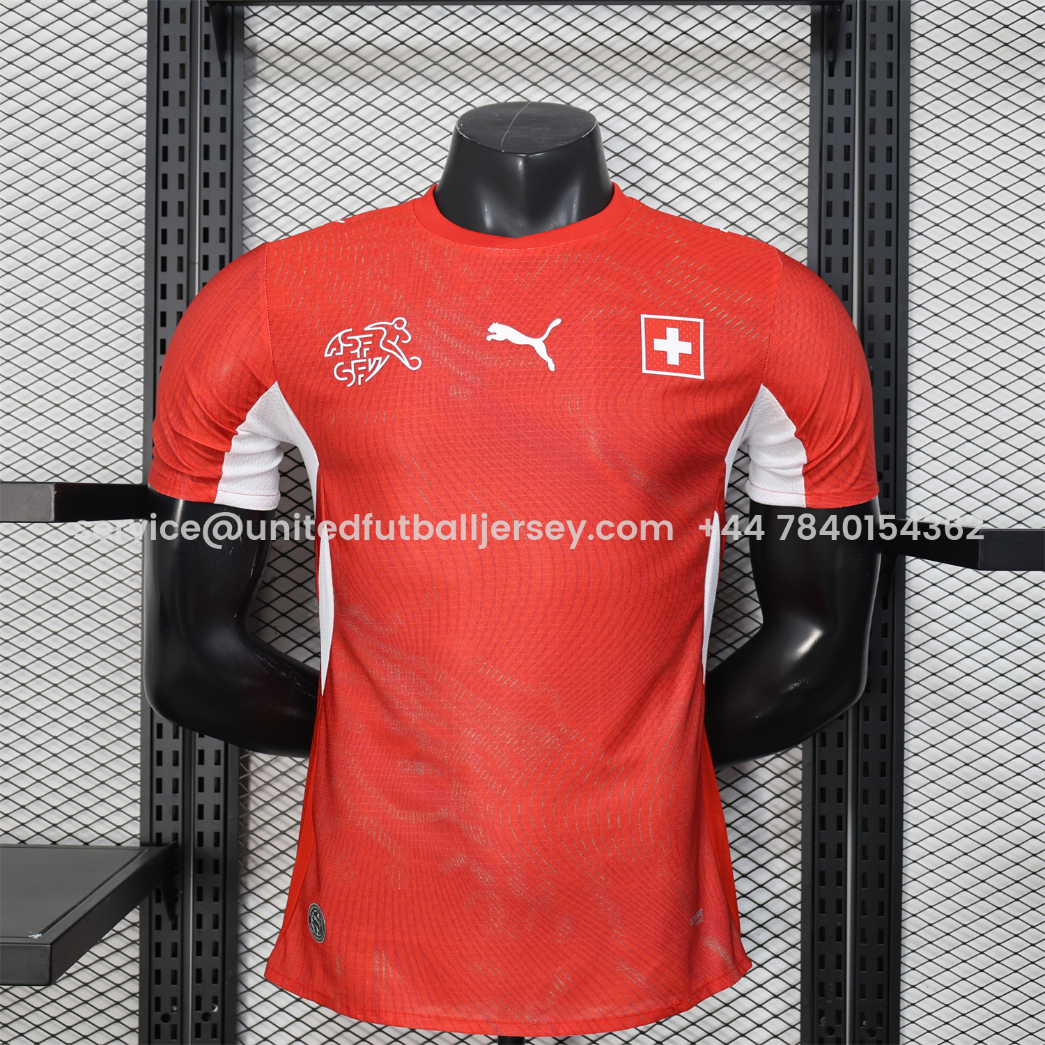 foot-Switzerland 2026 Home Jersey - Player Version