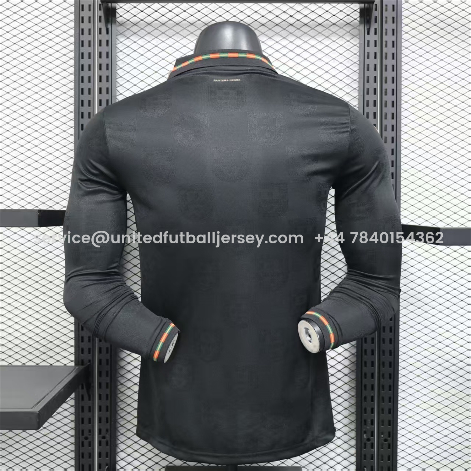 foot-Portugal 2026 Away Black Long Sleeves Jersey - Player Version