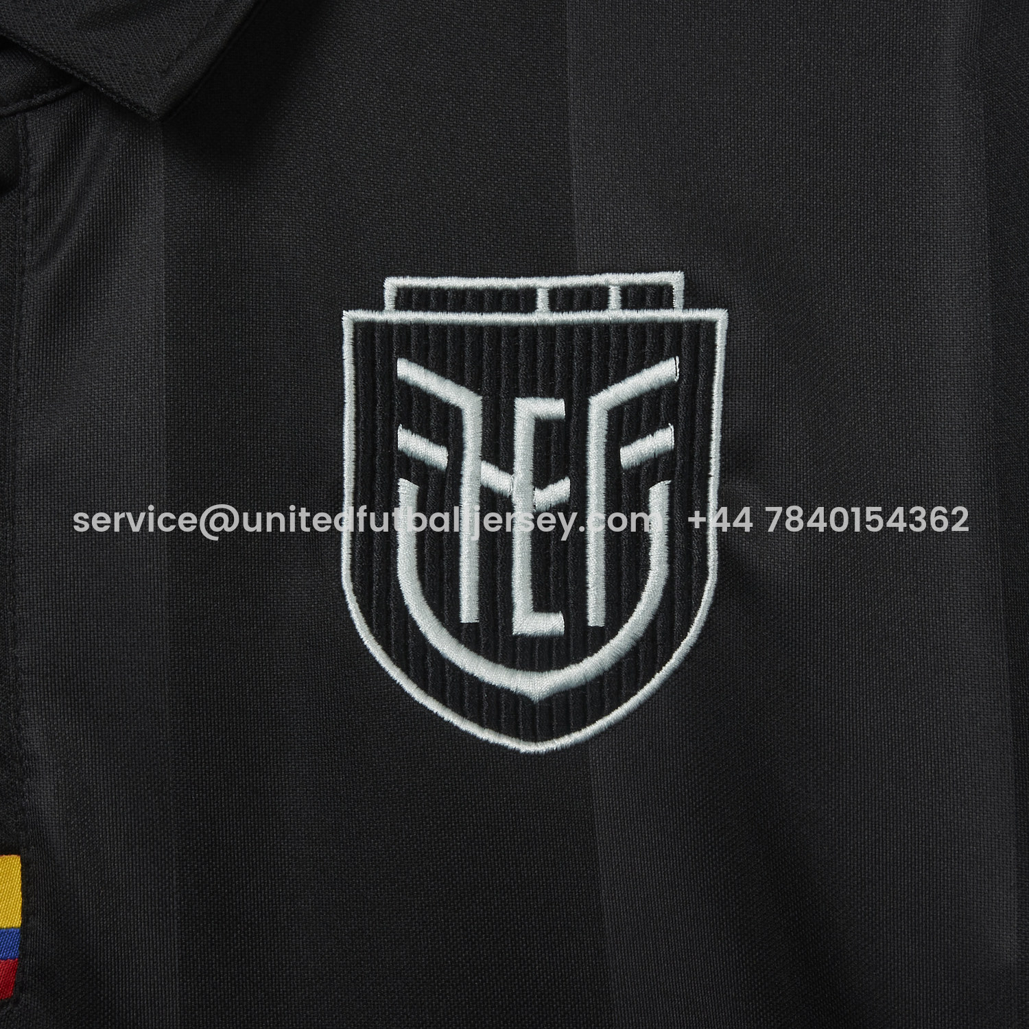 foot-Ecuador 2025 Centenary Black Special Jersey - Fans Version