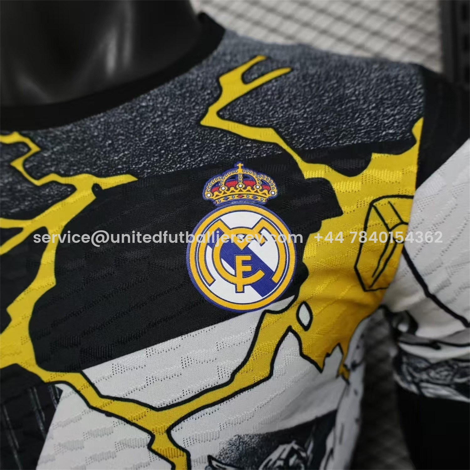 foot-Real Madrid 25-26 Thunder Comics Pre-Match Special Jersey - Player Version