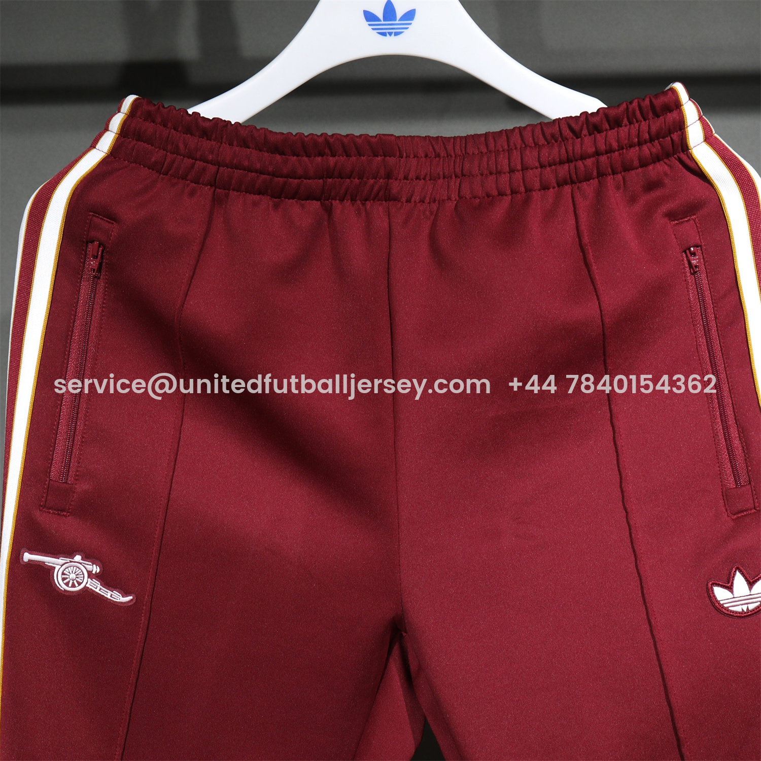 foot-Arsenal 25-26 Jacket Training Tracksuit - Red Throwback Jackets & Red Pants