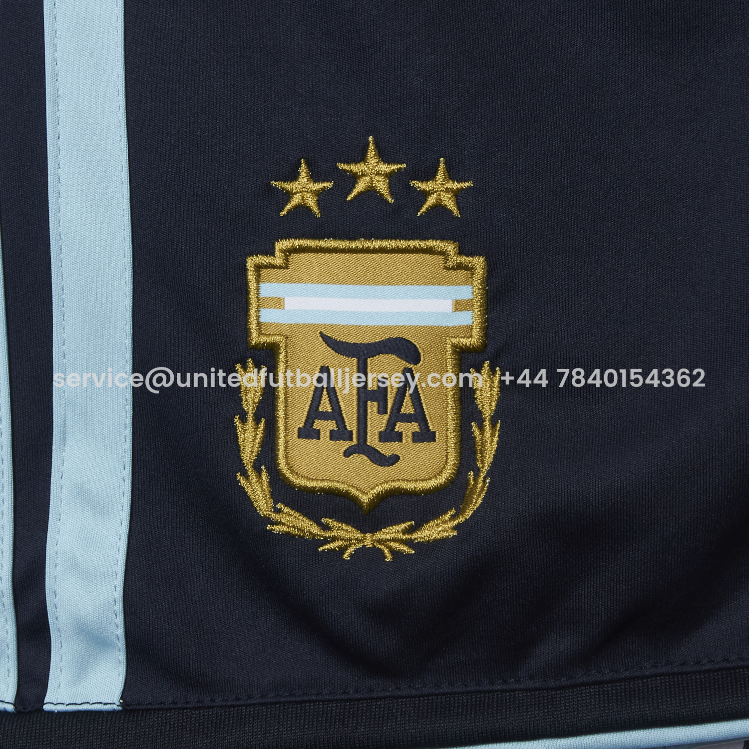foot-Argentina 2026 Home Black Shorts - Fans Version