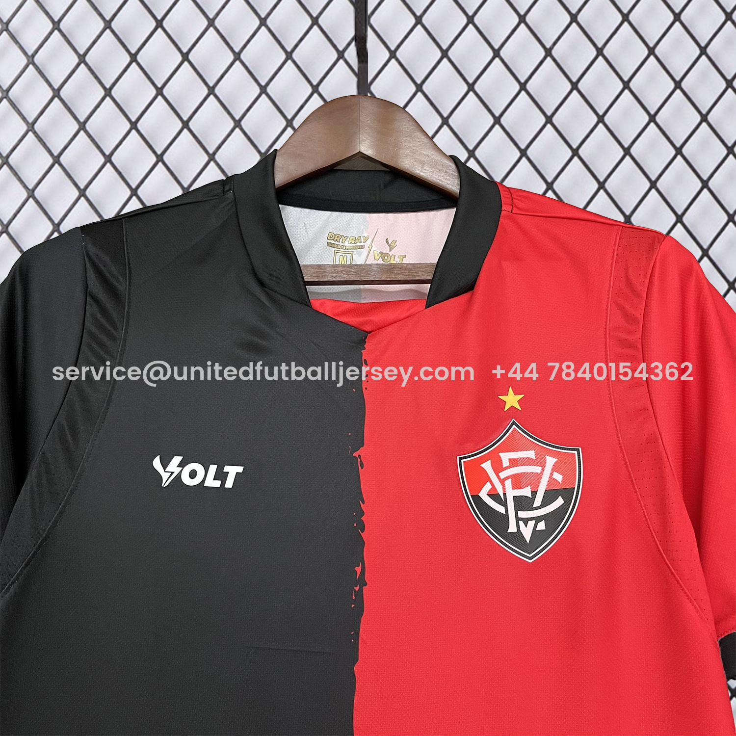 foot-Esporte Clube Vitória 25-26 Third Black Jersey - Fans Version