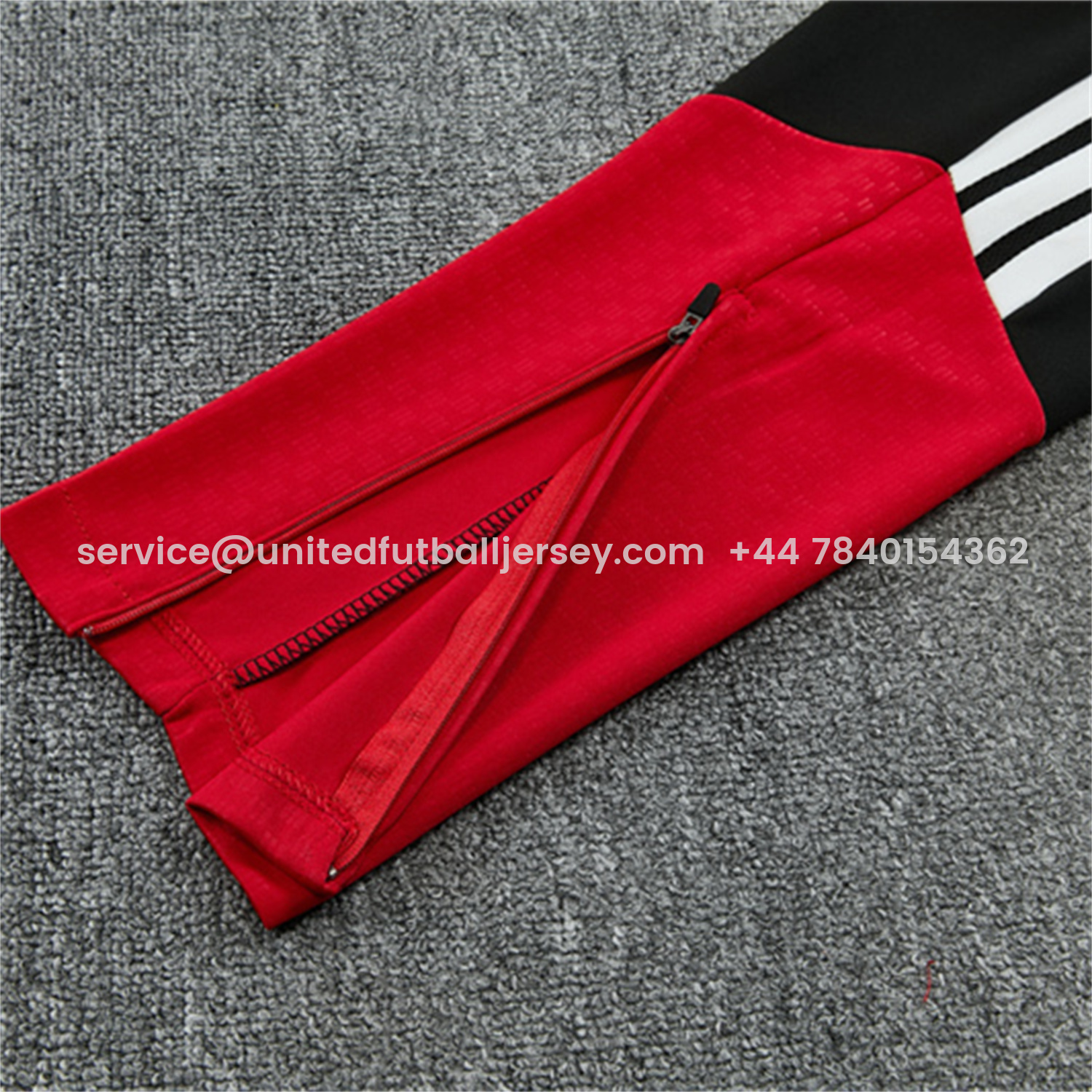 foot-Germany 2026 Long Sleeve Training Set - Red Top & Pants