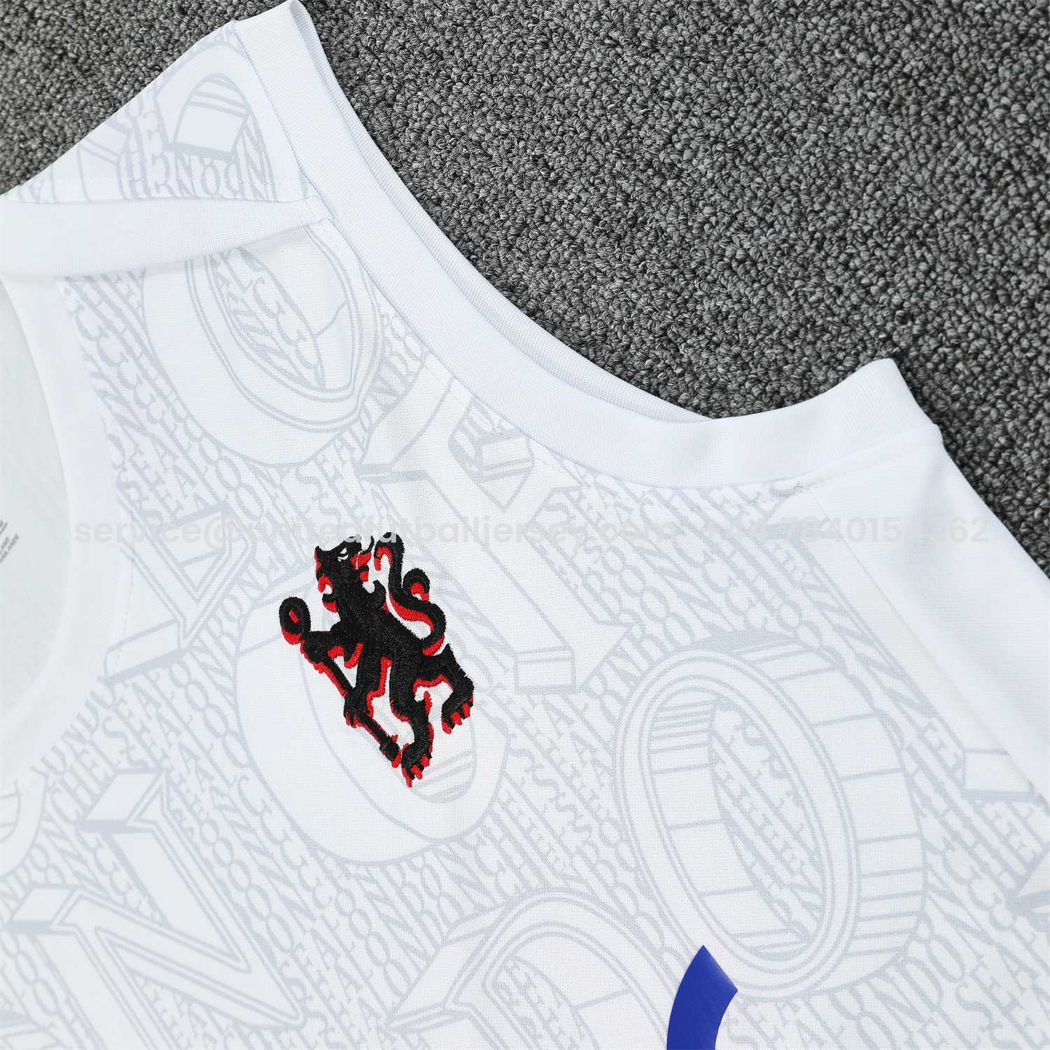 foot-C.h.e.l.s.e.a 25-26 Training Vest Suit - White