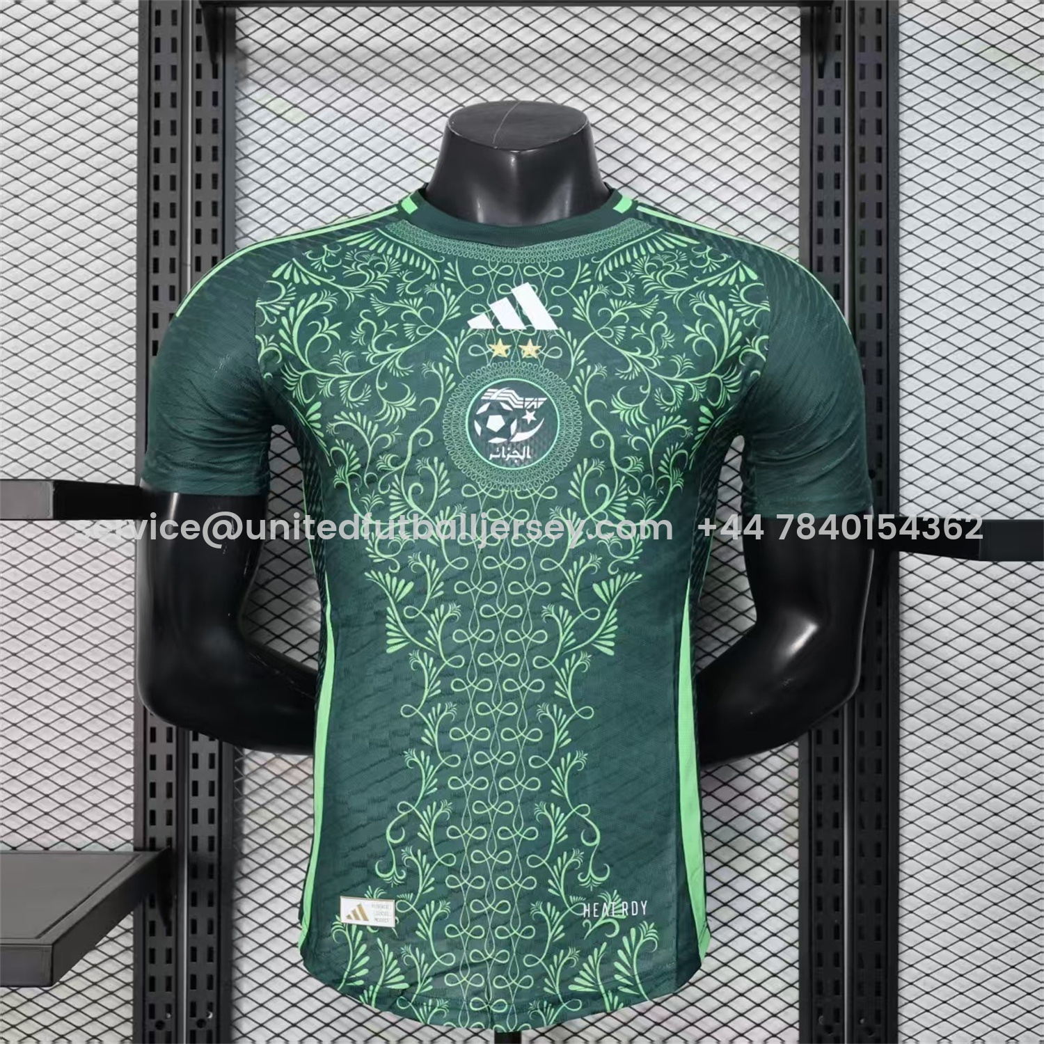 foot-Algeria 25-26 Green Special Jersey - Player Version