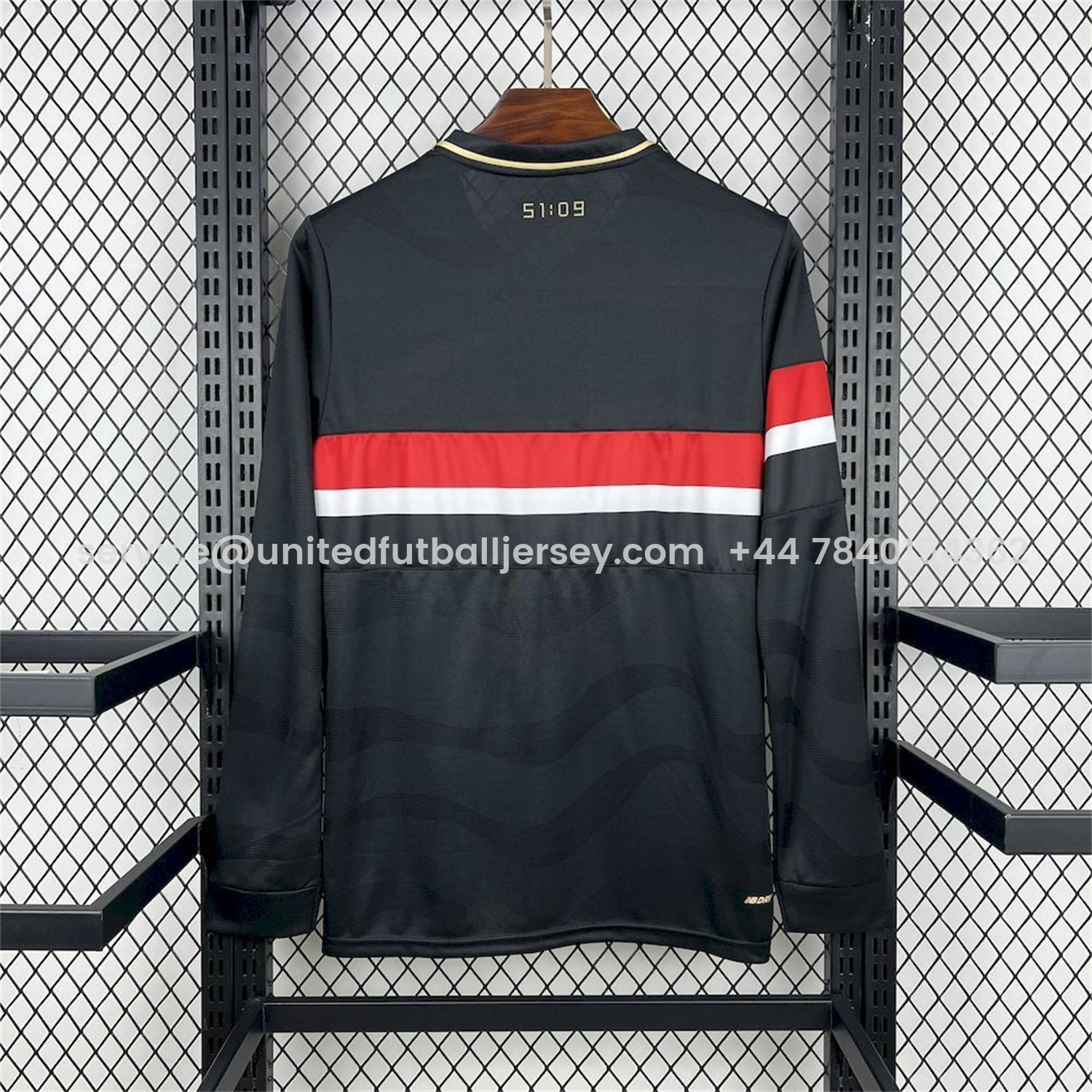 foot-Sao Paulo 25-26 Third Long Sleeves Jersey - Fans Version