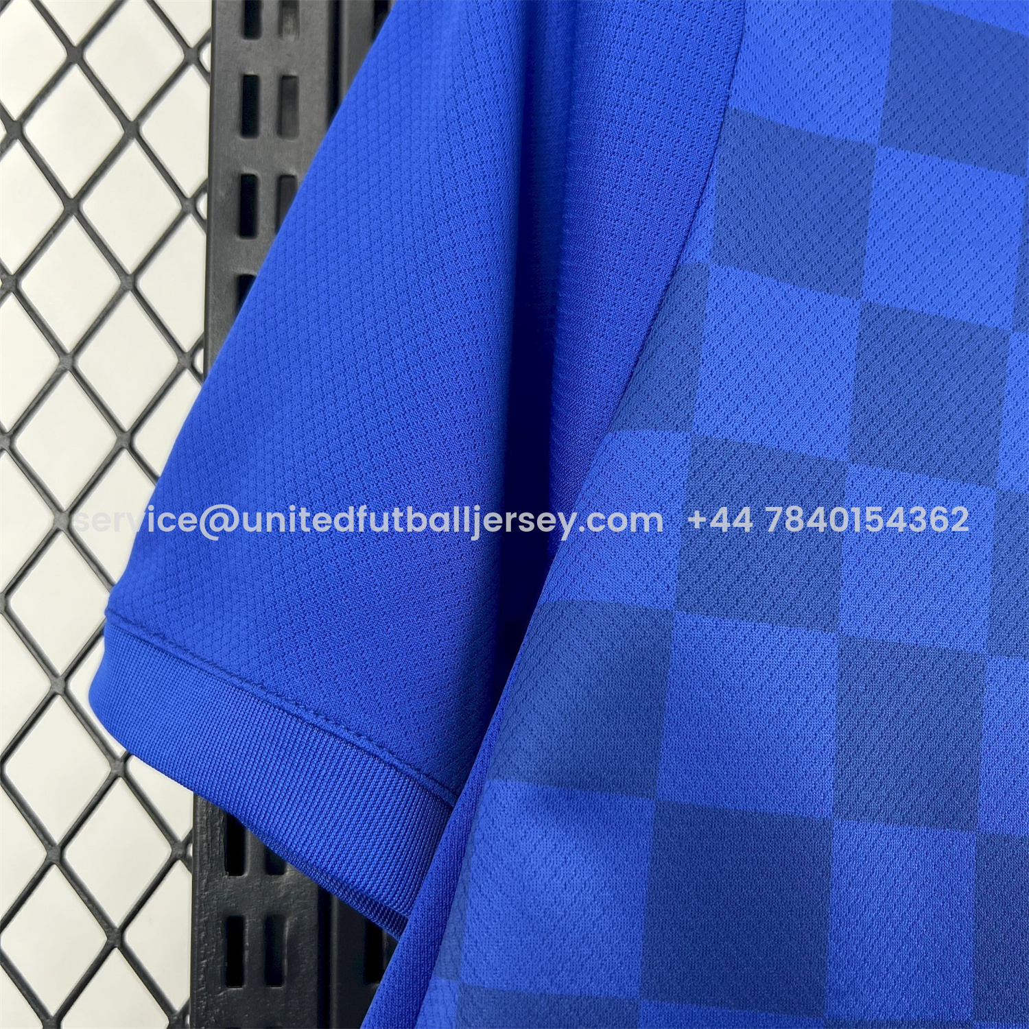foot-Croatia 2026 Away Blue Jersey - Fans Version