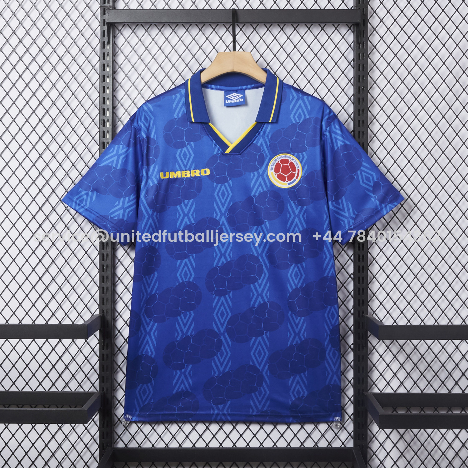 foot-Retro Colombia 1994 Away Jersey
