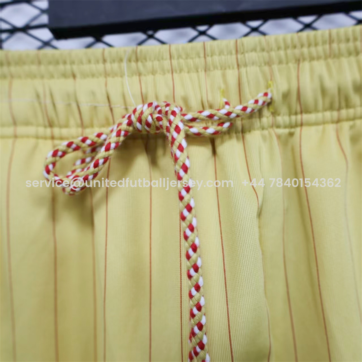 foot-Arsenal 25-26 Trefoil Yellow Travel Shorts - Player Version