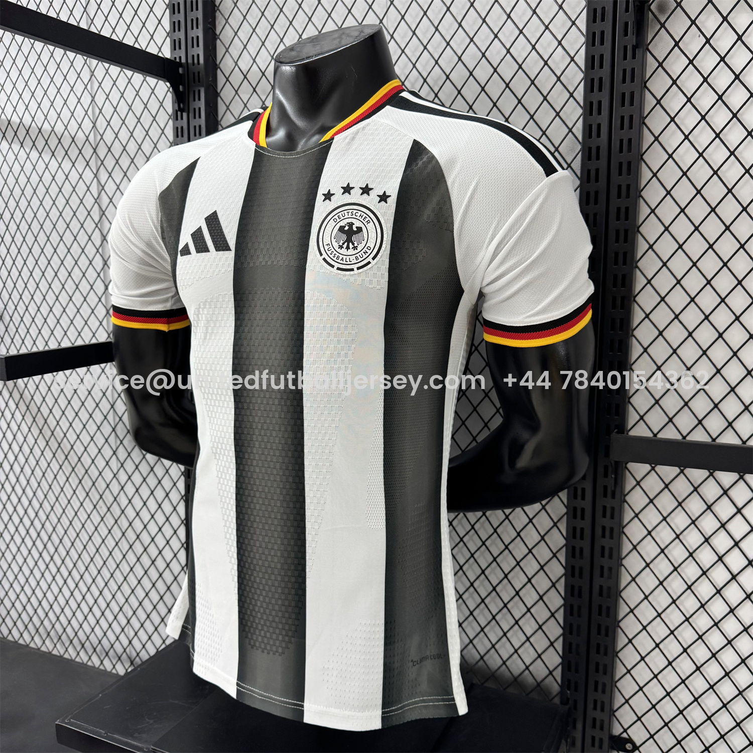 foot-Germany 2026 Black And White Special Jersey - Player Version