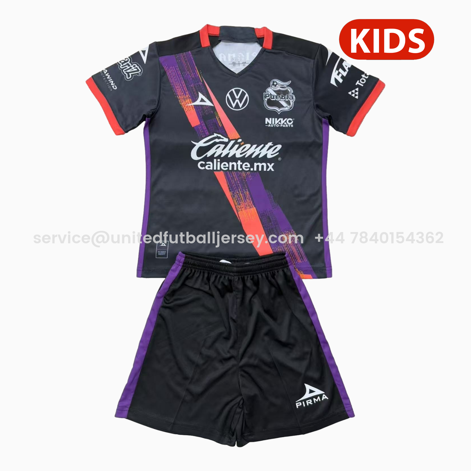 foot-Club Puebla 25-26 Away Kids Kit