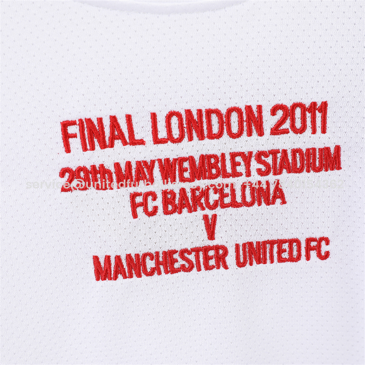 foot-Retro Manchester United 10-11 Away Long Sleeves Jersey - Champions League Final Version