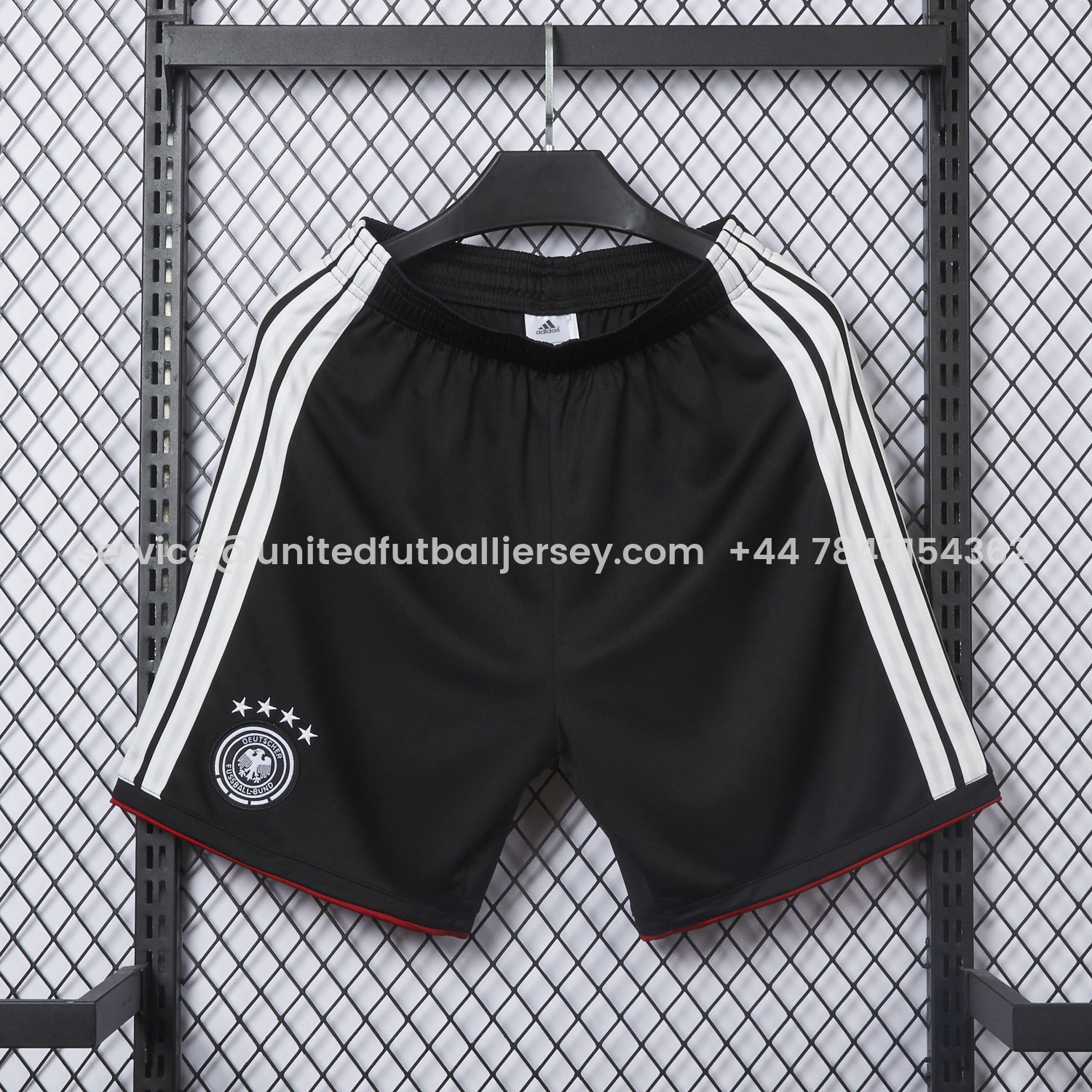 foot-Germany 2026 Home Black Shorts - Fans Version