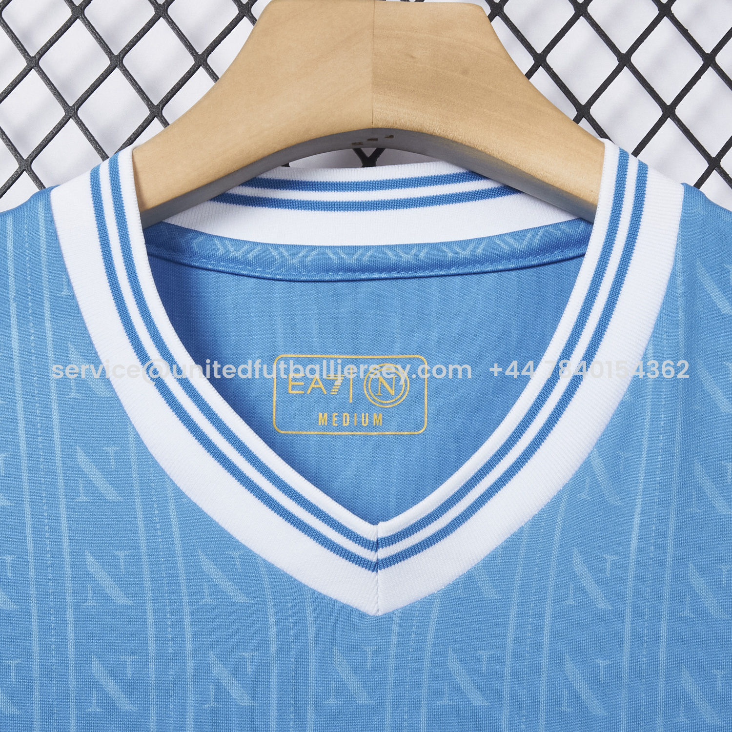 foot-Napoli 25-26 European Home Blue Jersey - Fans Version