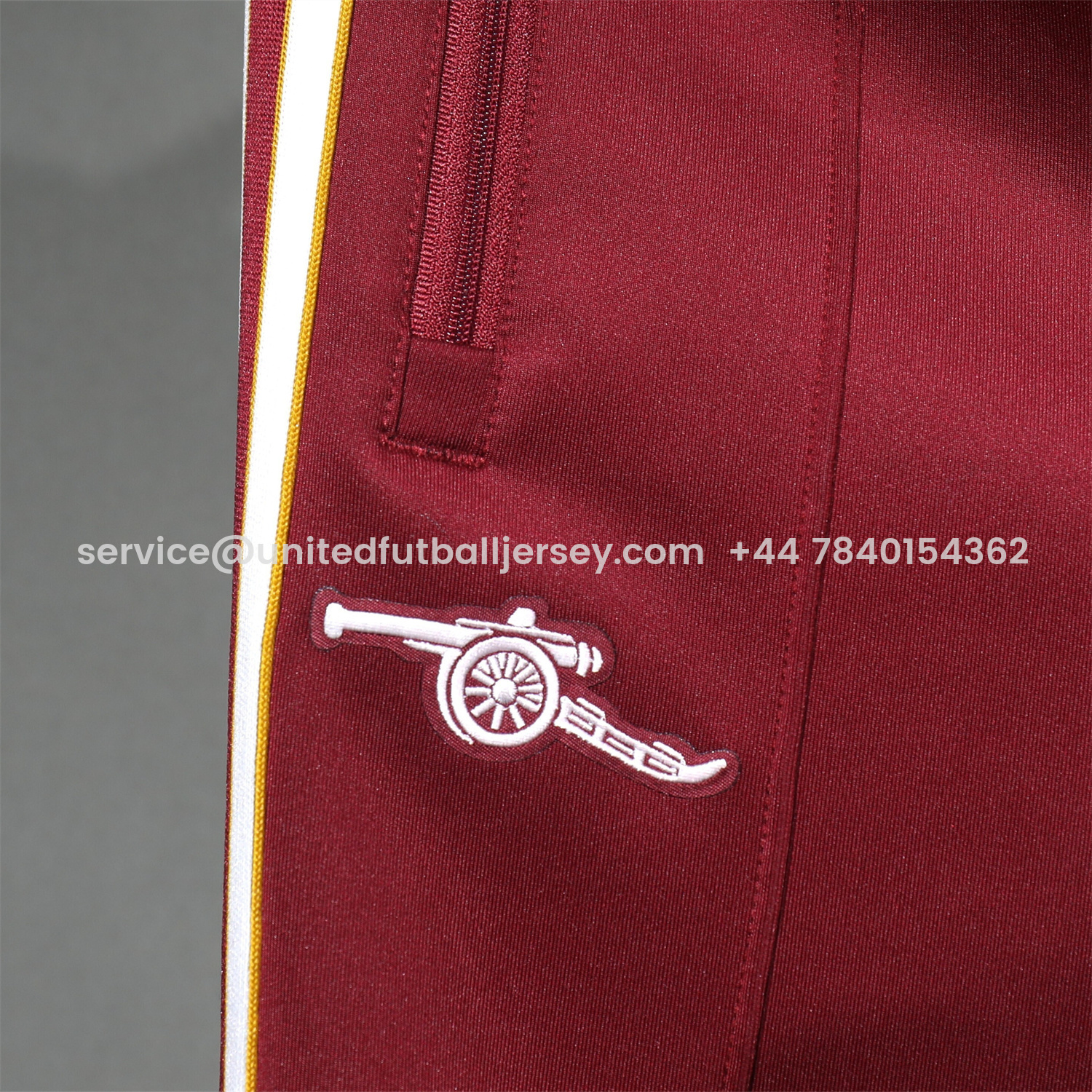 foot-Arsenal 25-26 Jacket Training Tracksuit - Red Throwback Jackets & Red Pants