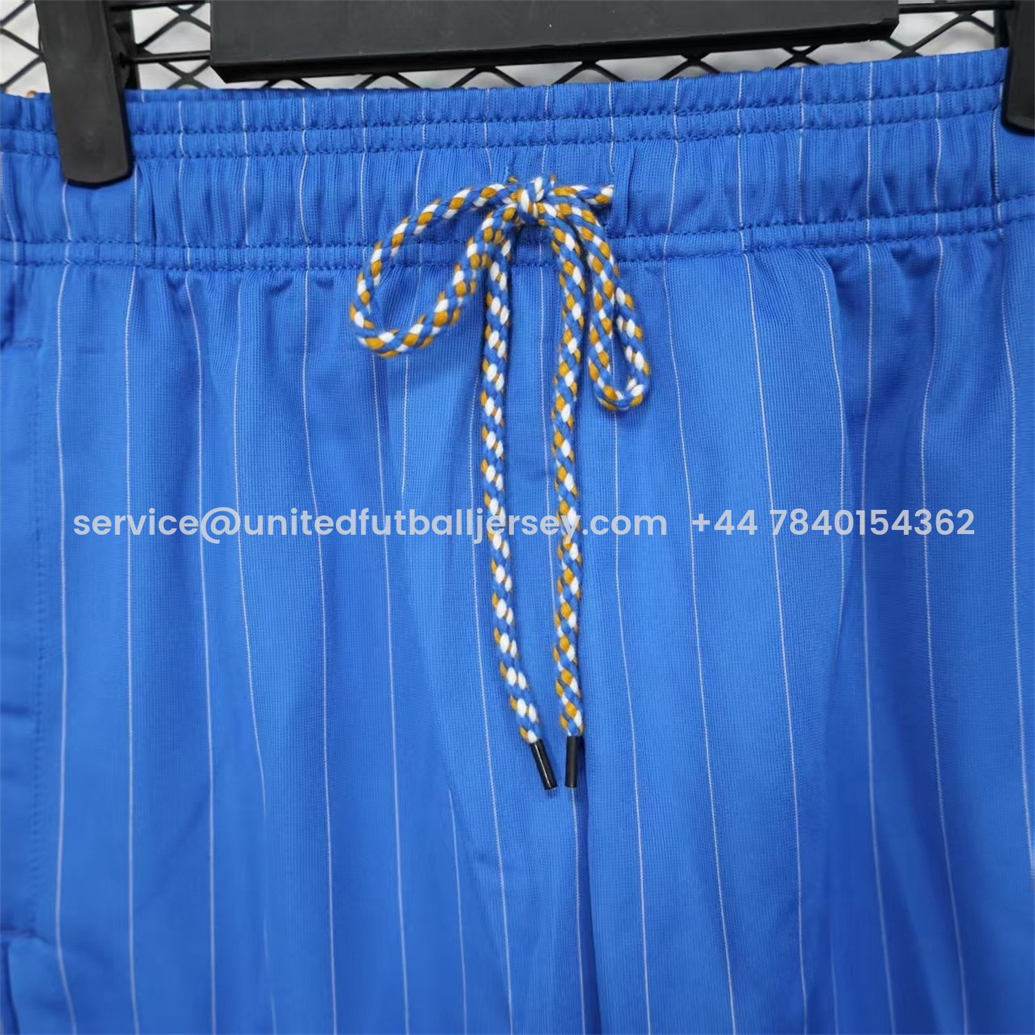 foot-Real Madrid 25-26 Trefoil Blue Travel Shorts - Player Version