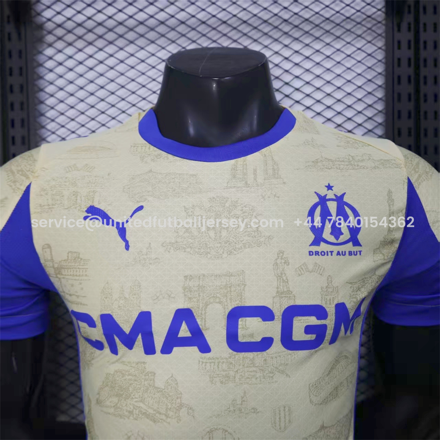 foot-Marseille 25-26 Fourth Jersey -Player Version