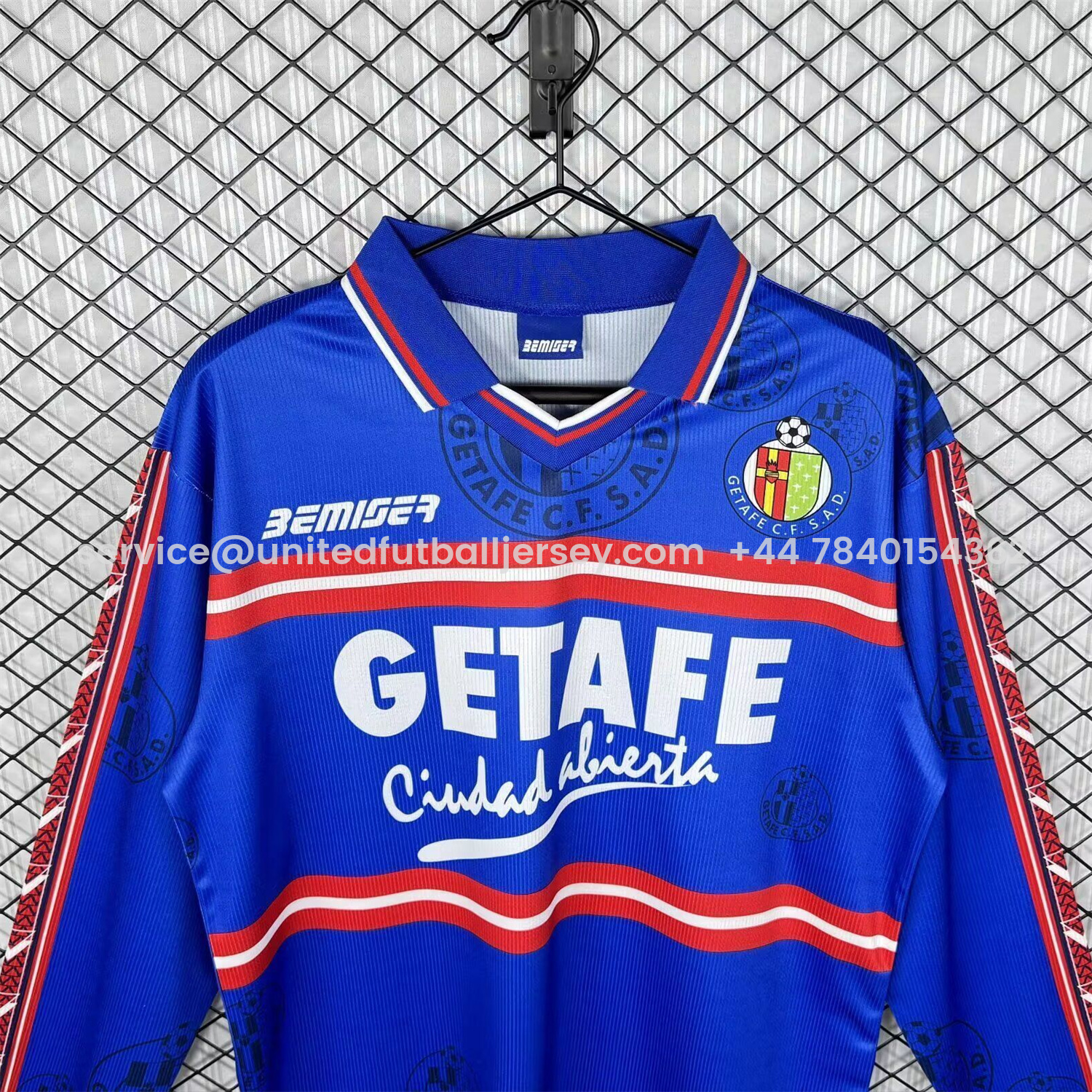 foot-Retro Getafe 1998-99 Home Long Sleeves Jersey