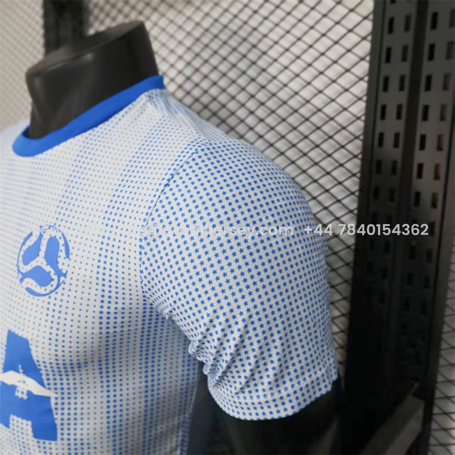 foot-United States USA 25-26 World Cup Promotion Blue Jersey - Player Version