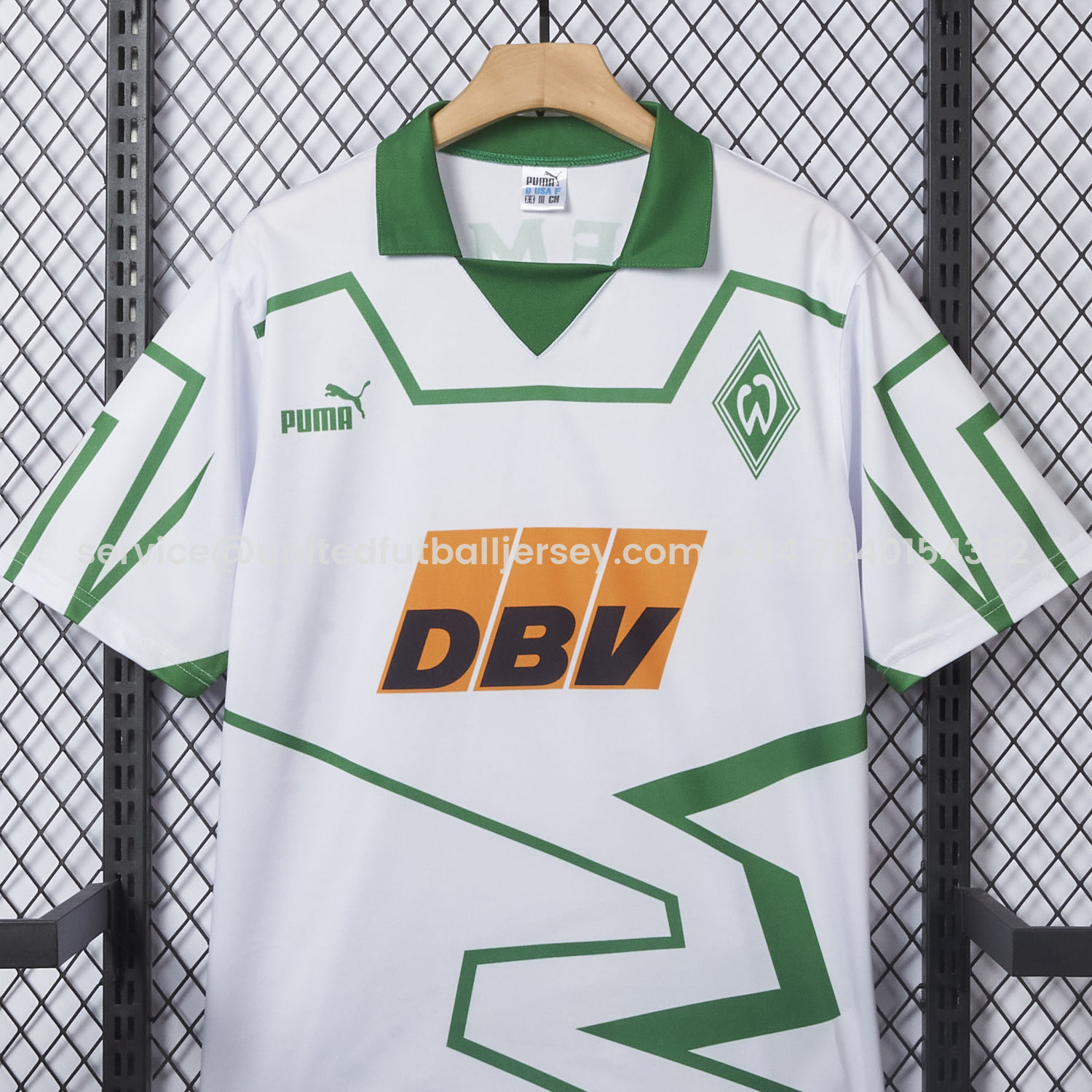 foot-Retro Werder Bremen 1993-94 Home Jersey